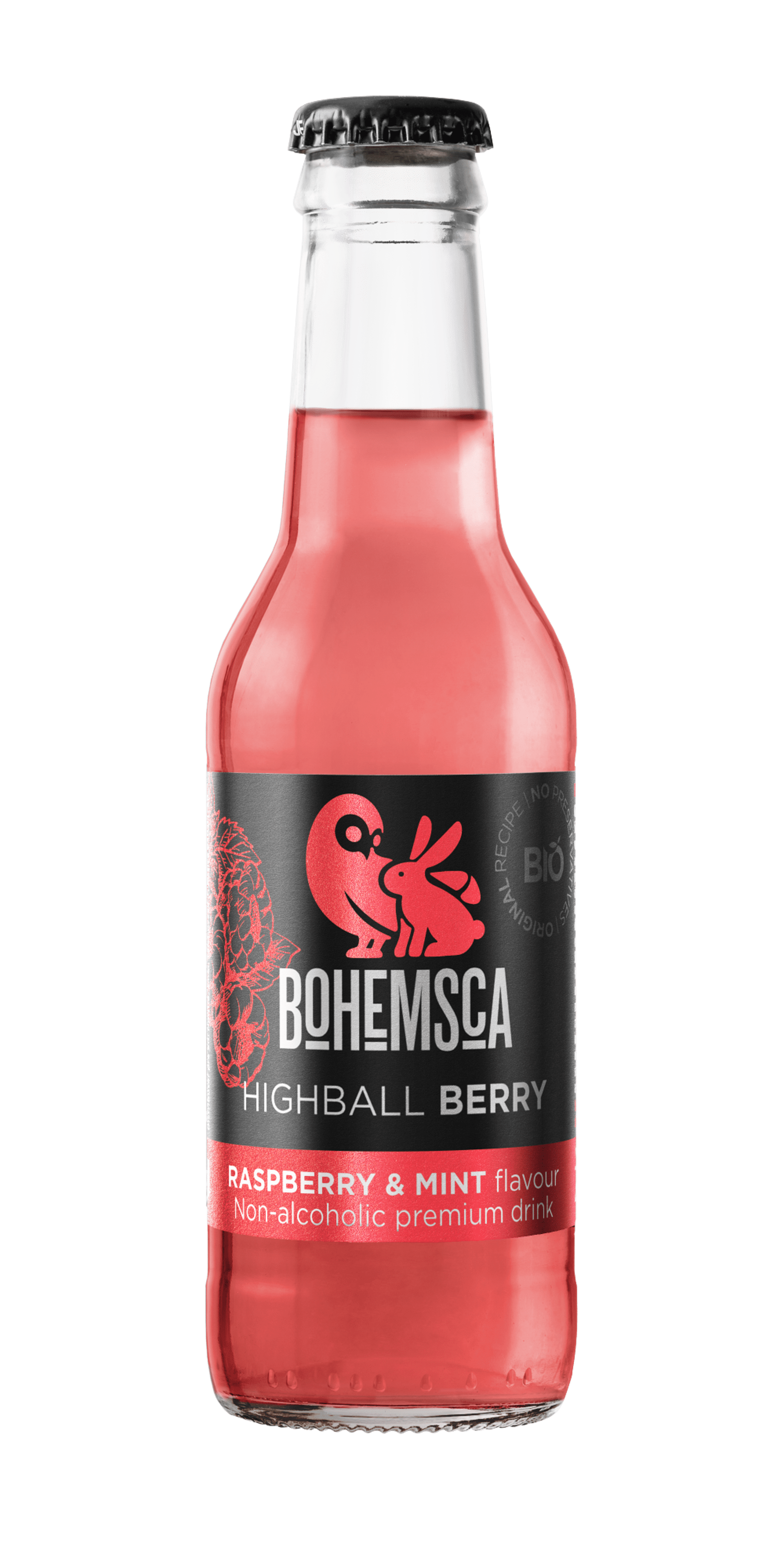 E-shop Bohemsca Highball Berry sklo BIO 200 ml