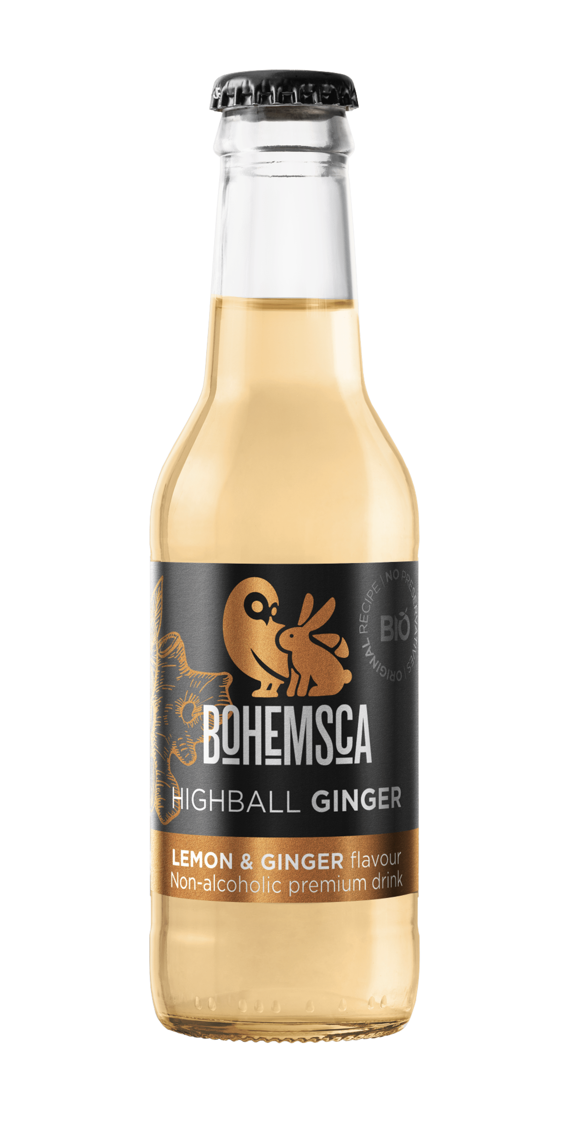 E-shop Bohemsca Highball Ginger BIO sklo 200 ml