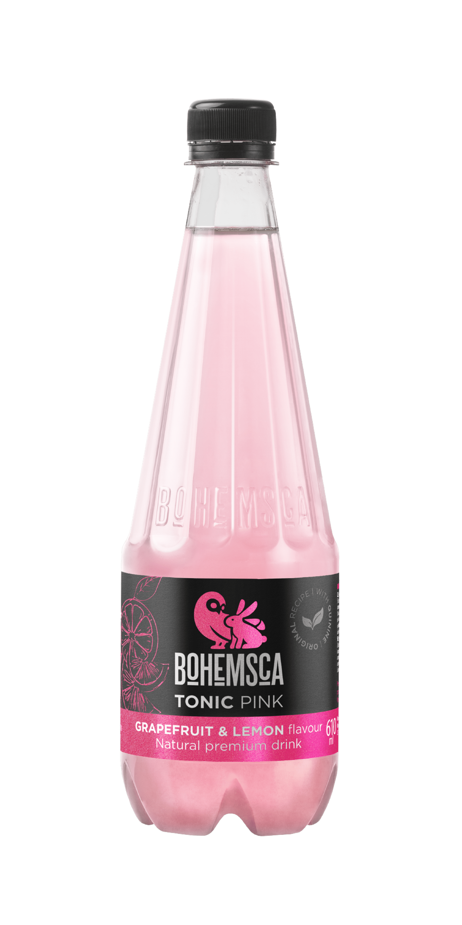 E-shop Bohemsca Tonic Pink grep a citrón pet 610 ml