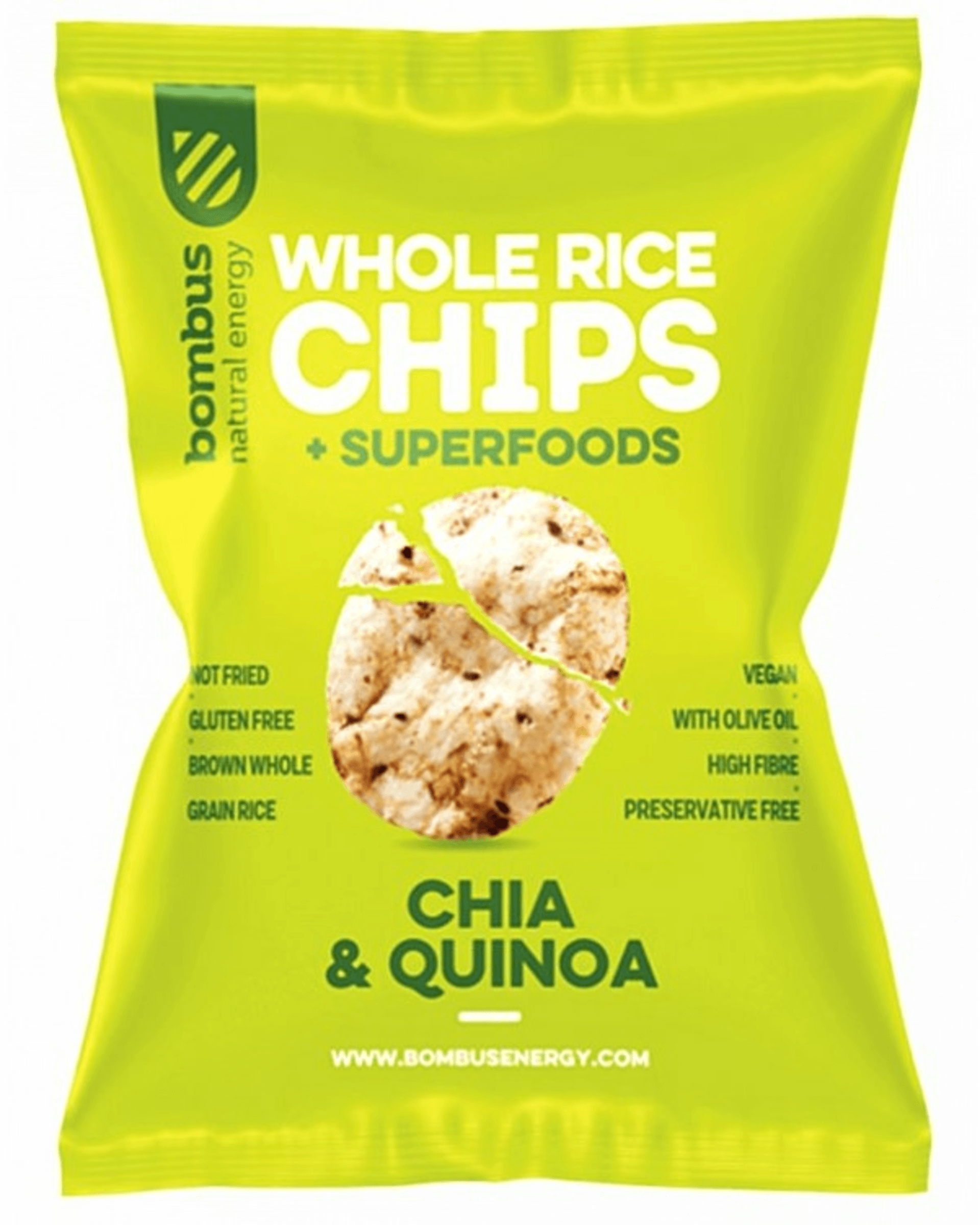 E-shop Bombus Rice chips 60 g šalvia / quinoa