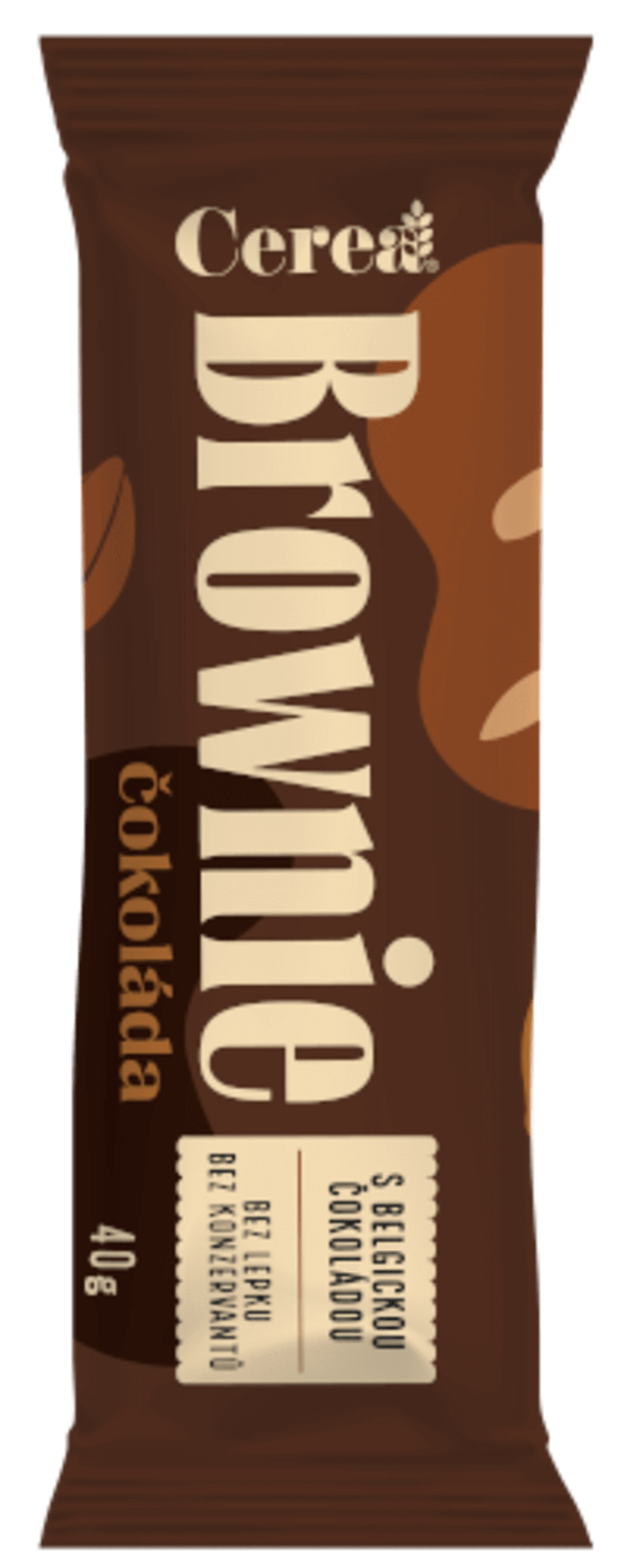 E-shop Cerea Brownie glutén free čokoláda 40 g