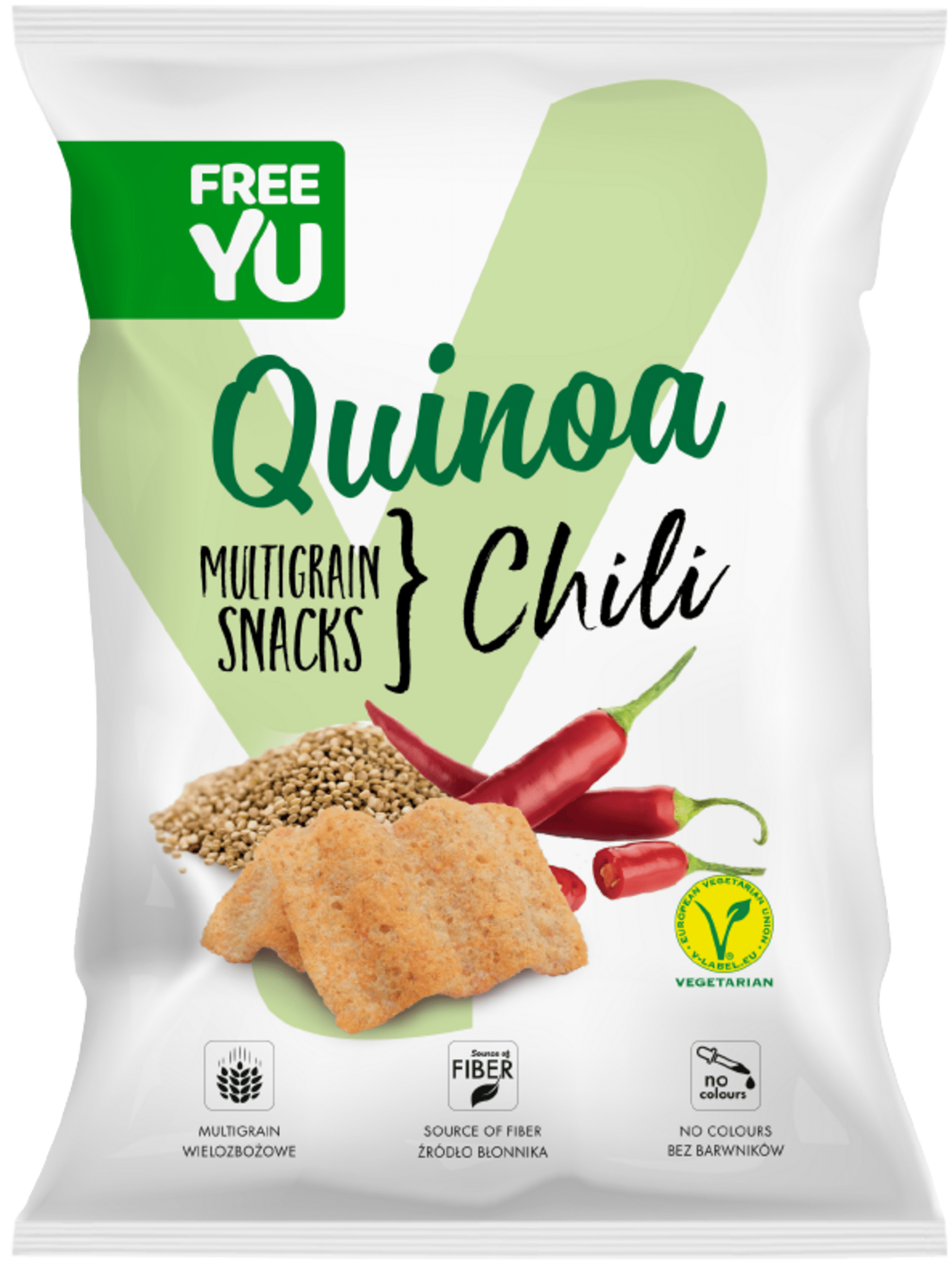 E-shop FreeYu Quinoa multigrain snack Chili 70 g