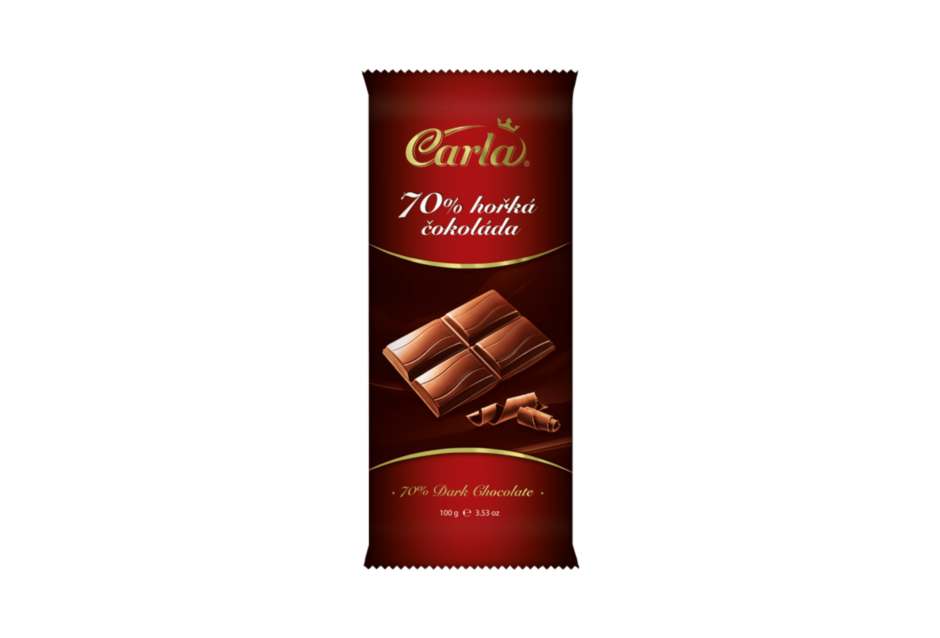E-shop Carla Horká čokoláda 70% 100 g