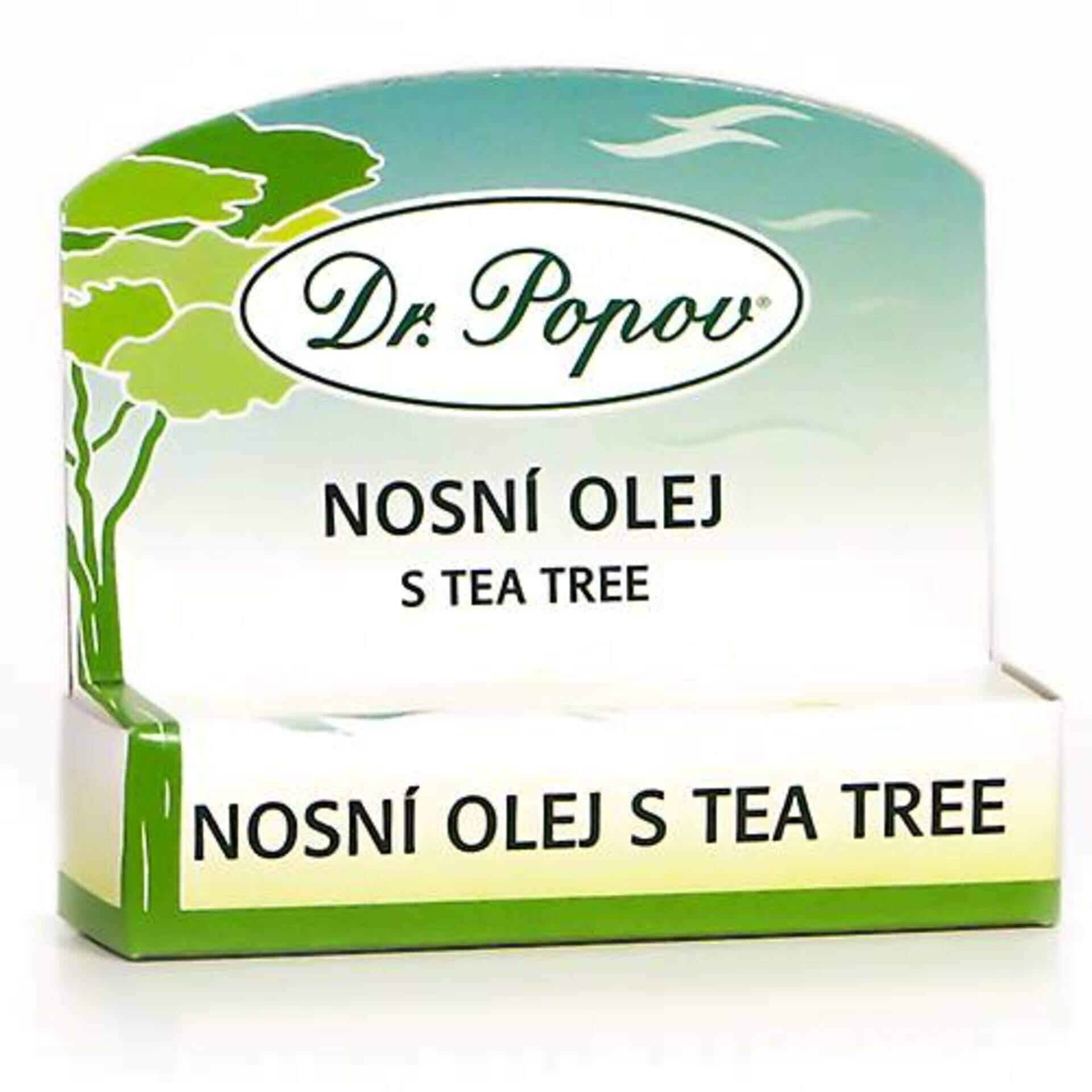 E-shop Dr. Popov Nosový olej s Tea Tree roll-on 6 ml
