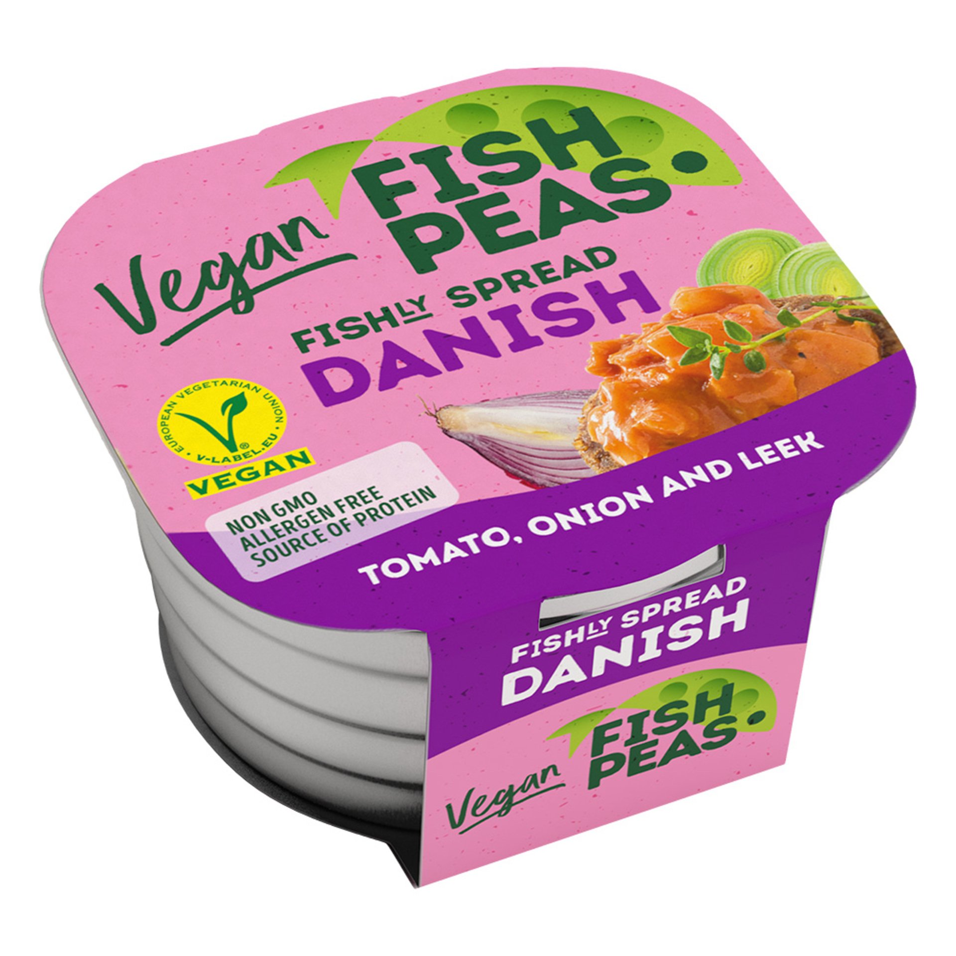 E-shop Fish Peas Vegánska nátierka s hrachovou bielkovinou Danish 125 g