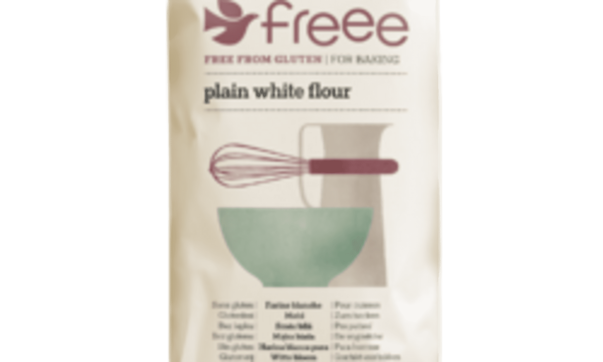 E-shop Freee Doves Farm Zmes biela bez lepku 1000 g