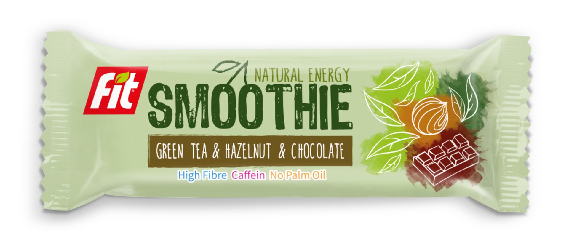 E-shop Fit Smoothie lieskové orechy + čokoláda + zelený čaj 32 g