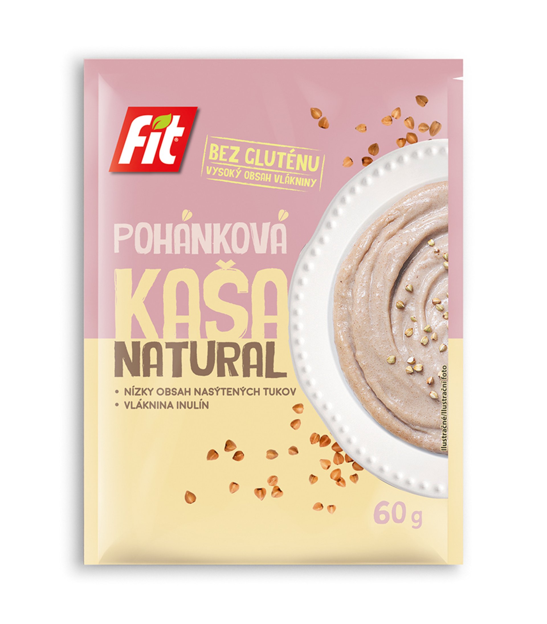 E-shop Fit Pohánková kaša Natural 60 g