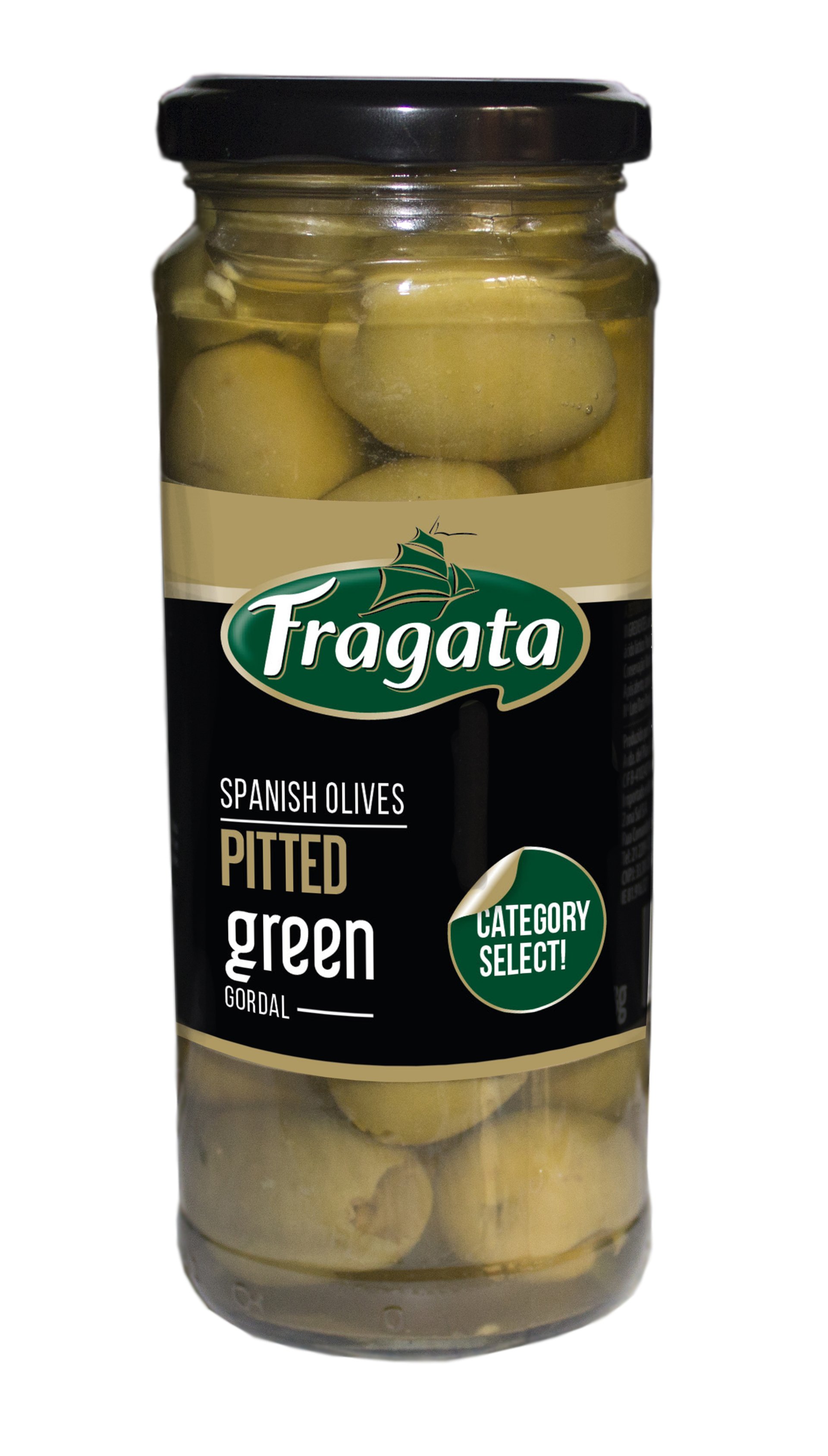 Fragata Zelené olivy Gordal bez kôstky 340 g