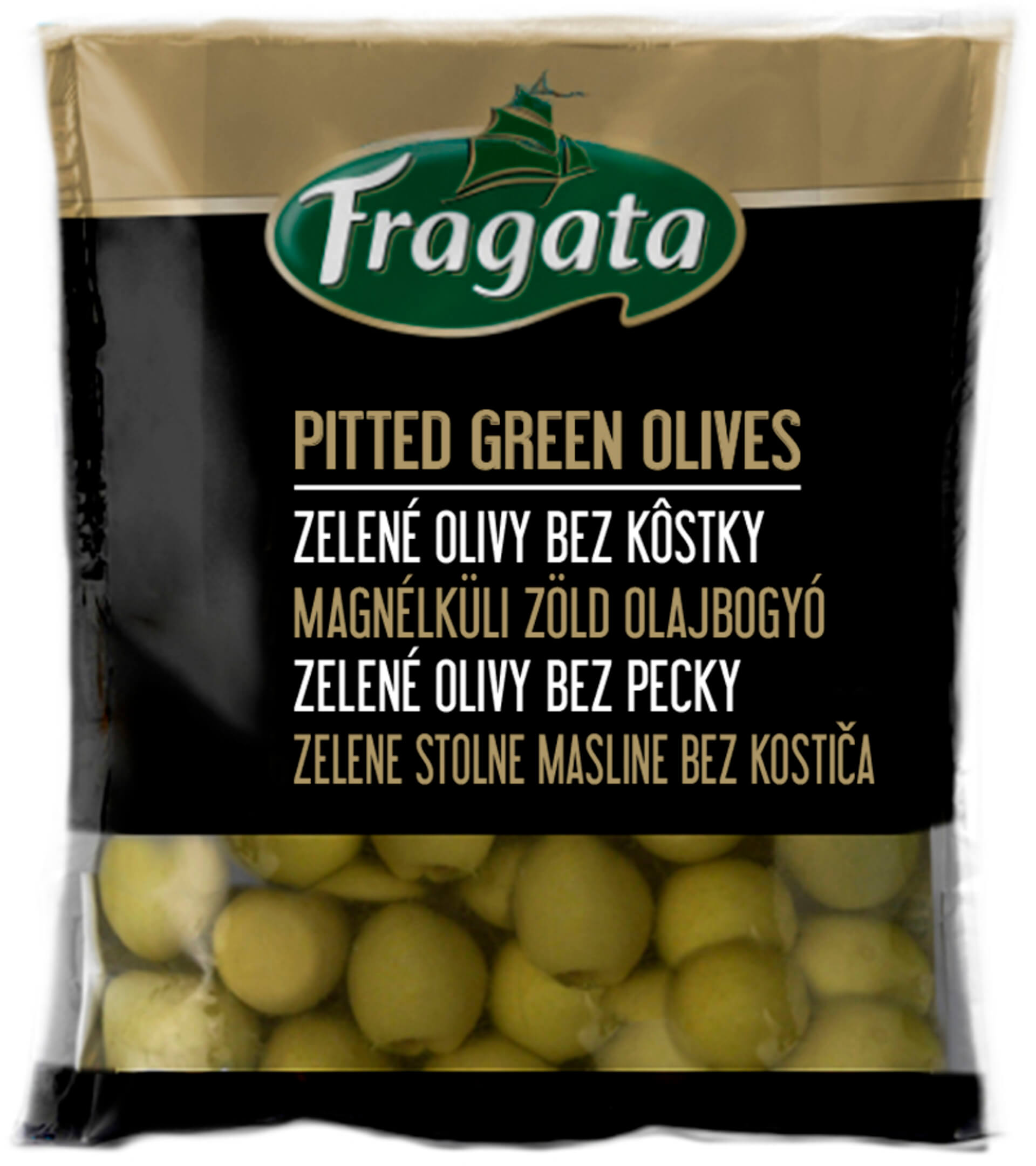 E-shop Fragata Zelené olivy bez kôstky 160 g
