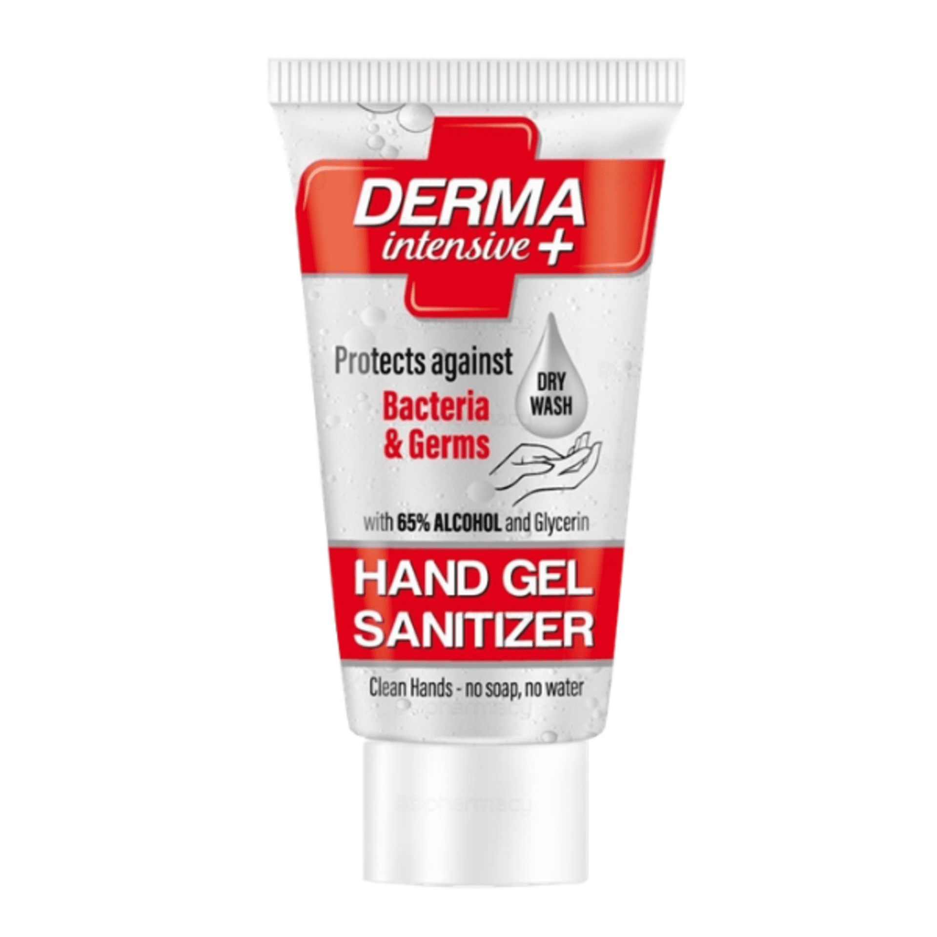 E-shop Derma intensive plus Čistiaci dezinfekcia antibakteriálny gél na ruky 50 ml