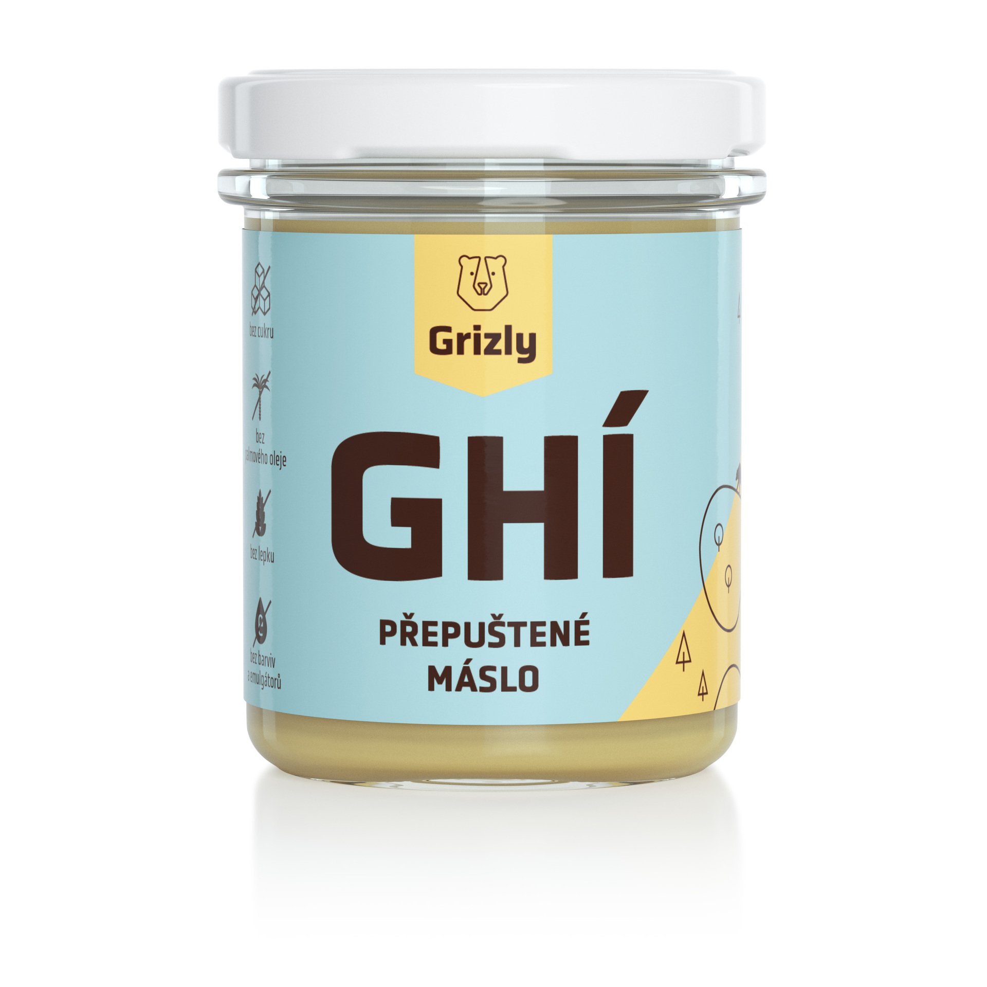 E-shop GRIZLY Ghi prepustené maslo 500 ml