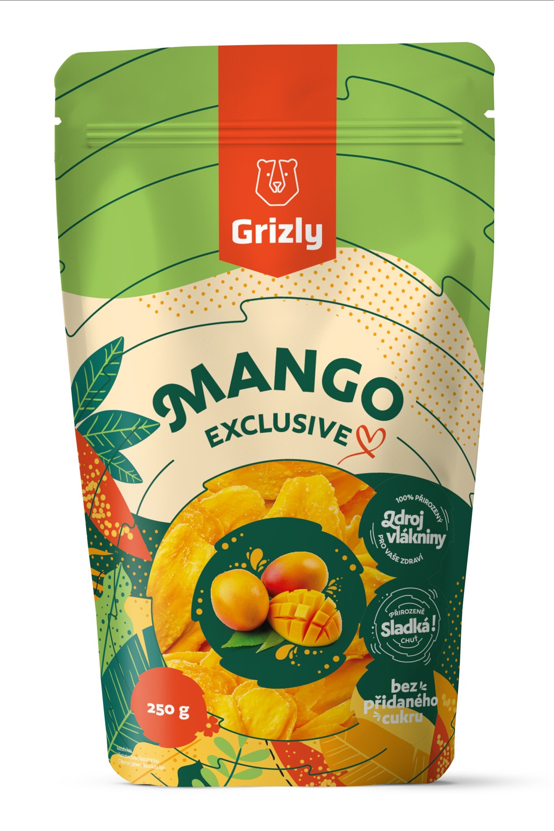E-shop GRIZLY Mango sušené exclusive 250 g