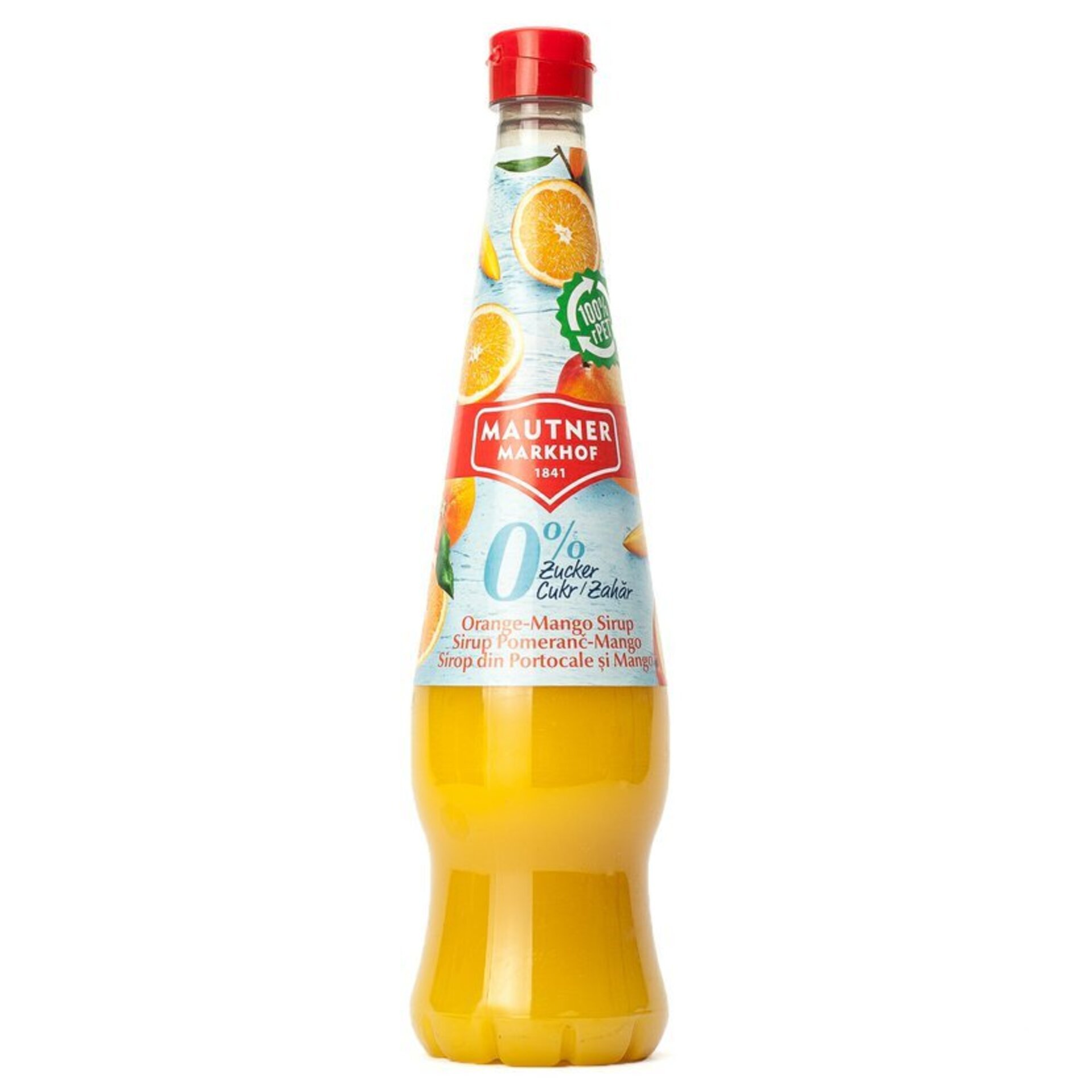 Mautner Markhof Sirup 0% cukor pomaranč a mango 700 ml