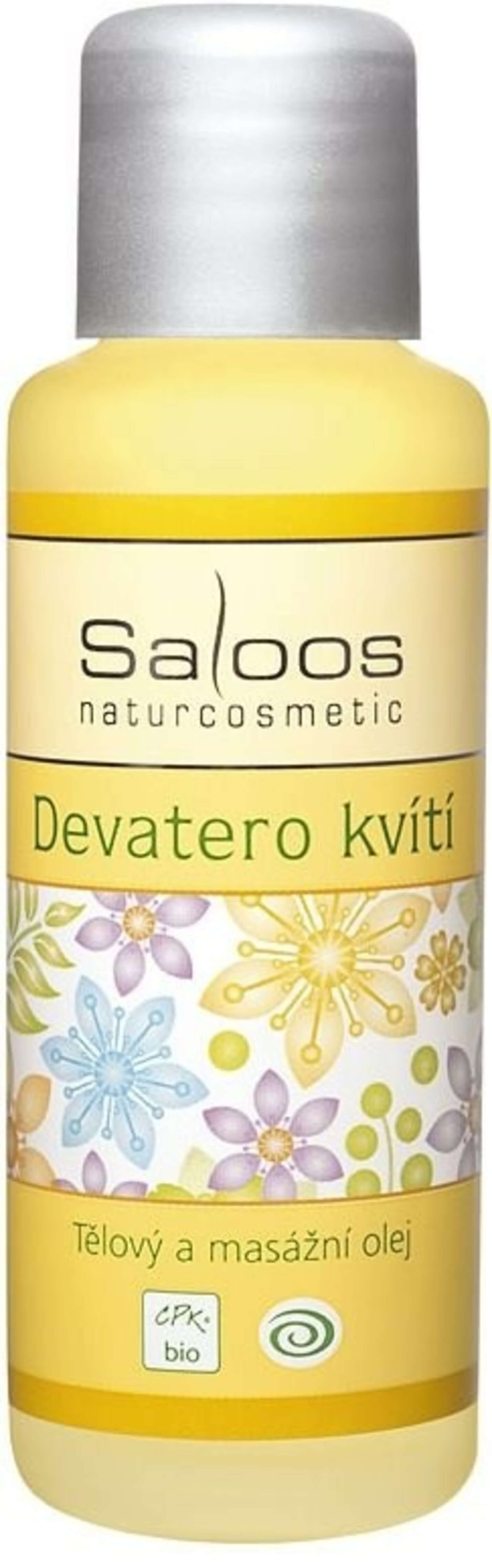 Značka SALOOS - Saloos (Salus) Saloos telový bio rastlinný masážny olej DEVÄŤ KVETOV Objem: 1000 ml