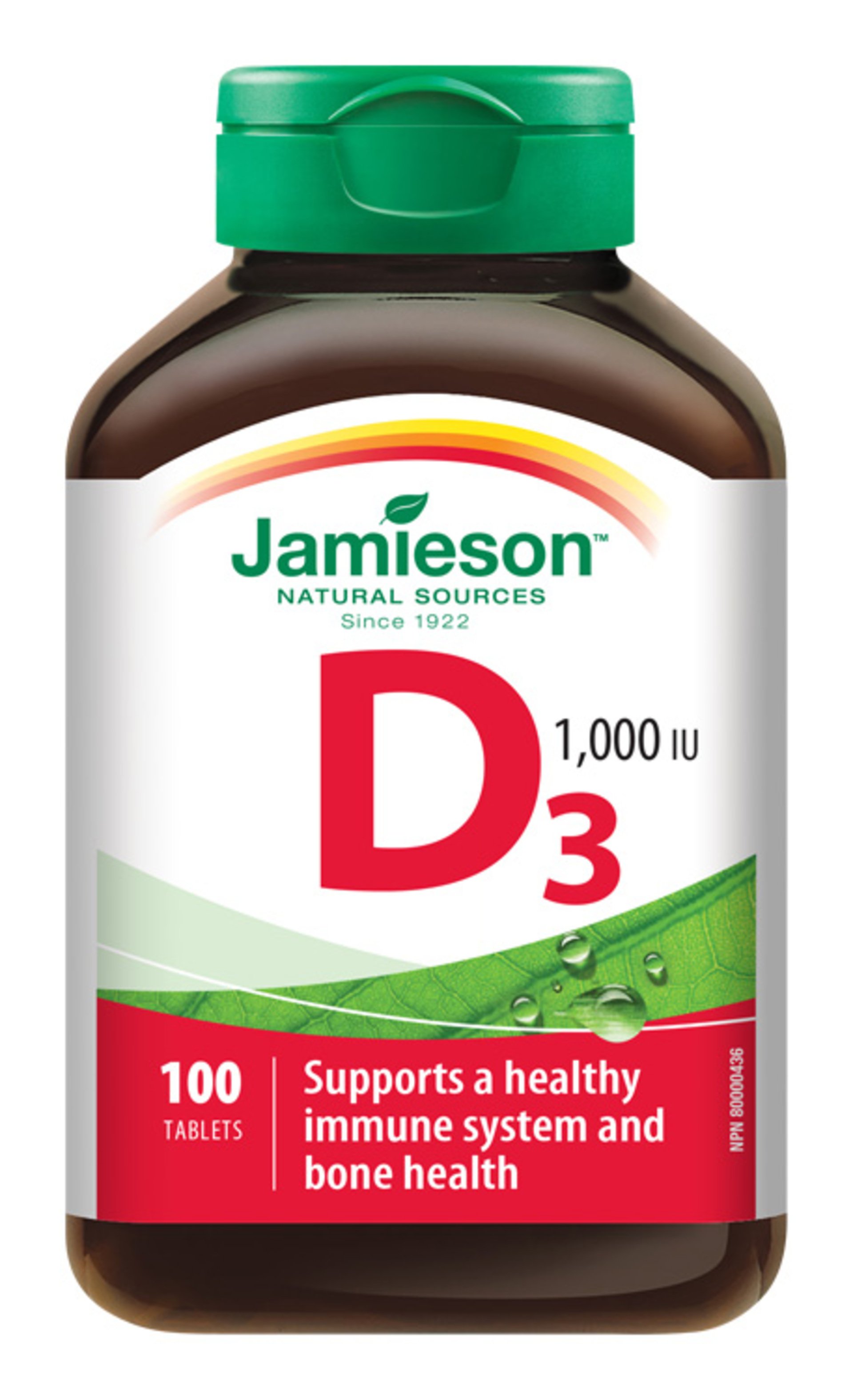 E-shop Jamieson Vitamín D3 1000 IU 100 tablet