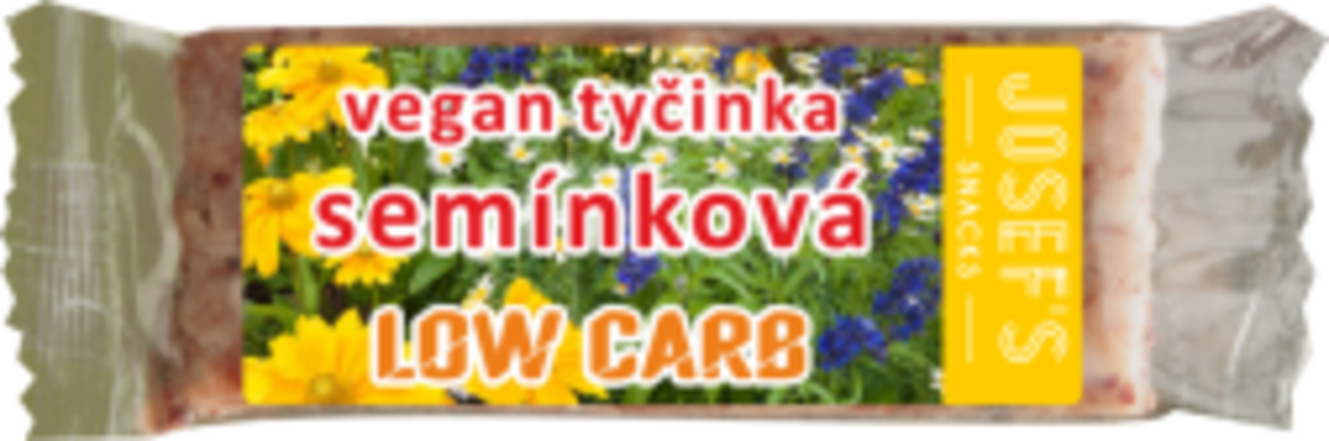 E-shop Josef’s snacks Tyčinka low carb semienková 33 g