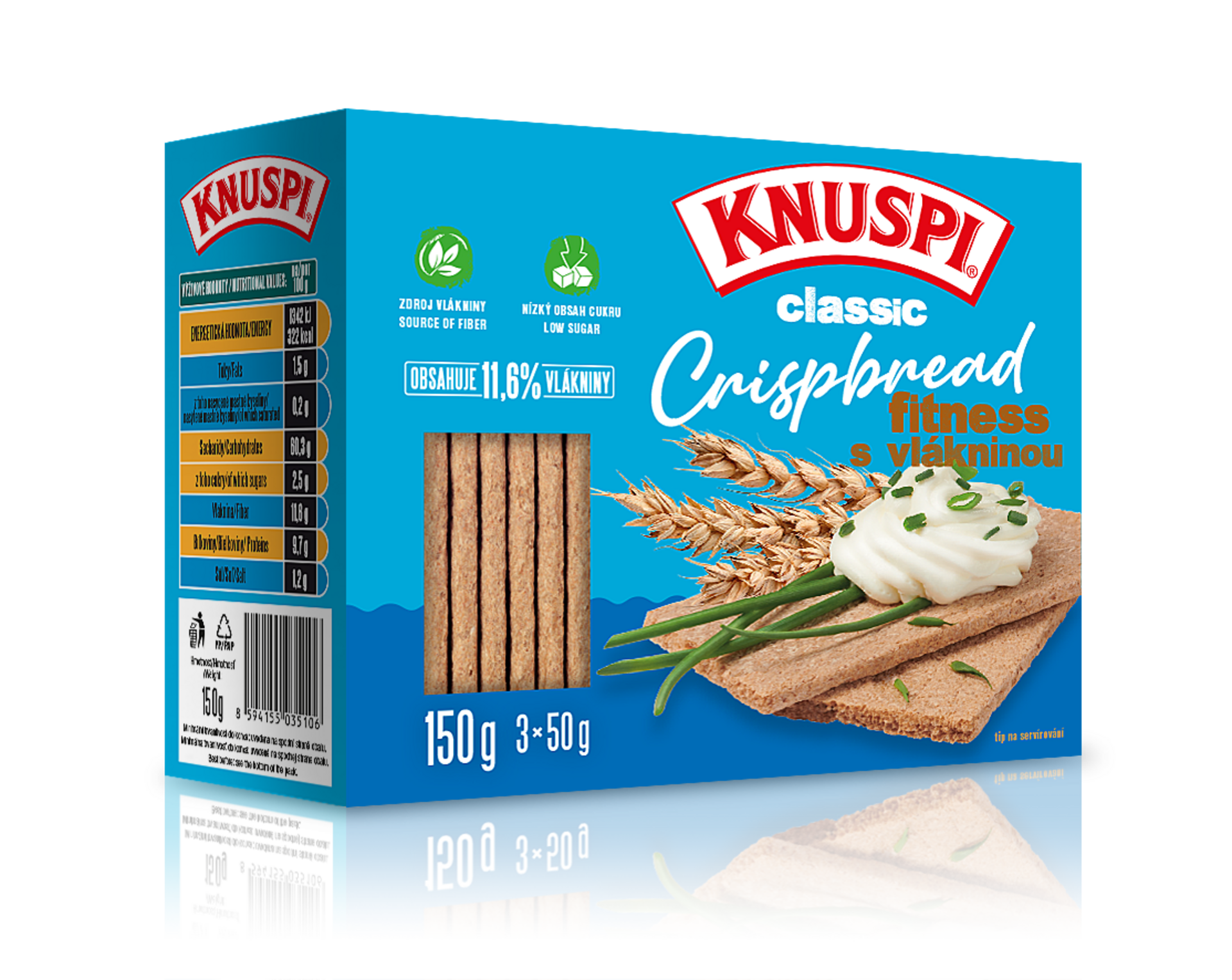E-shop Knuspi Crispbread 150 g - fitness