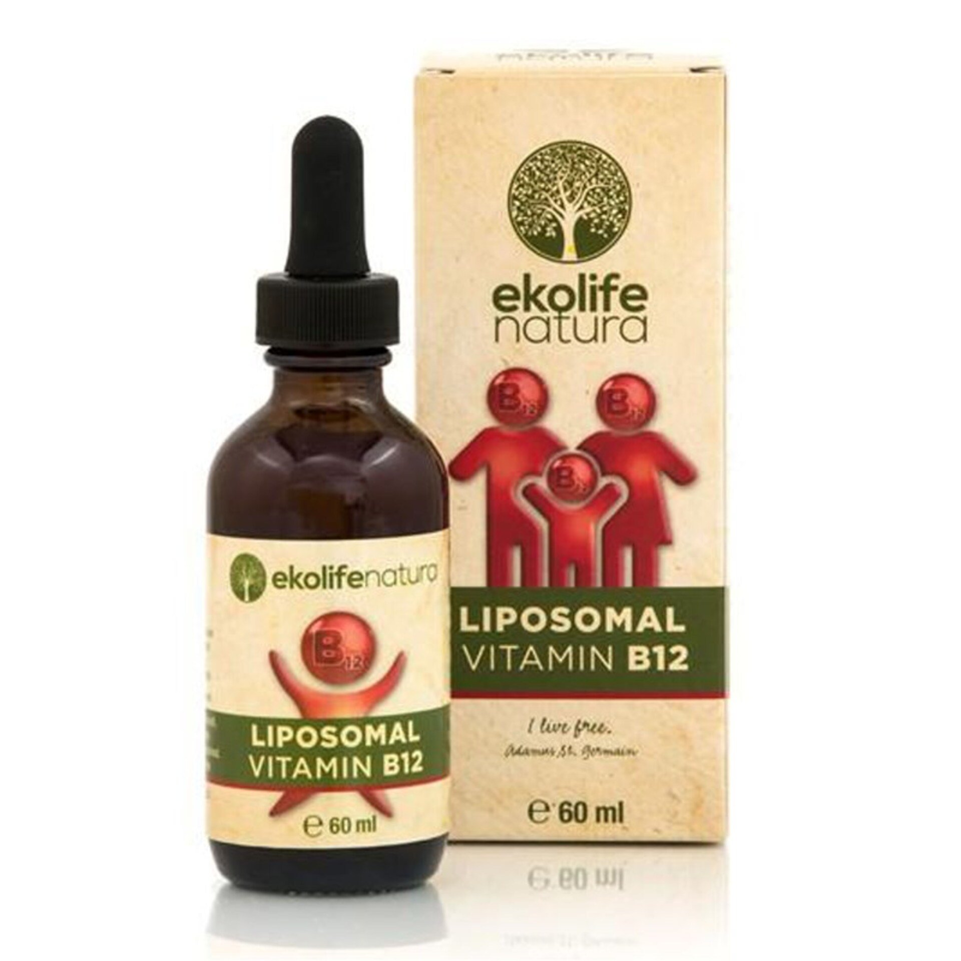 E-shop Ekolife Natura Liposomal Vitamín B12 60 ml