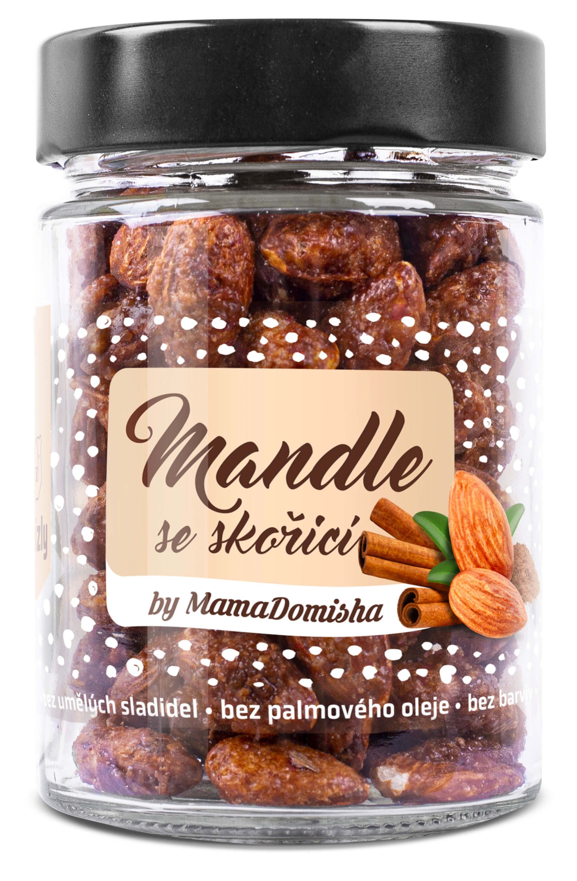 E-shop GRIZLY Mandle so škoricou by @mamadomisha 150 g