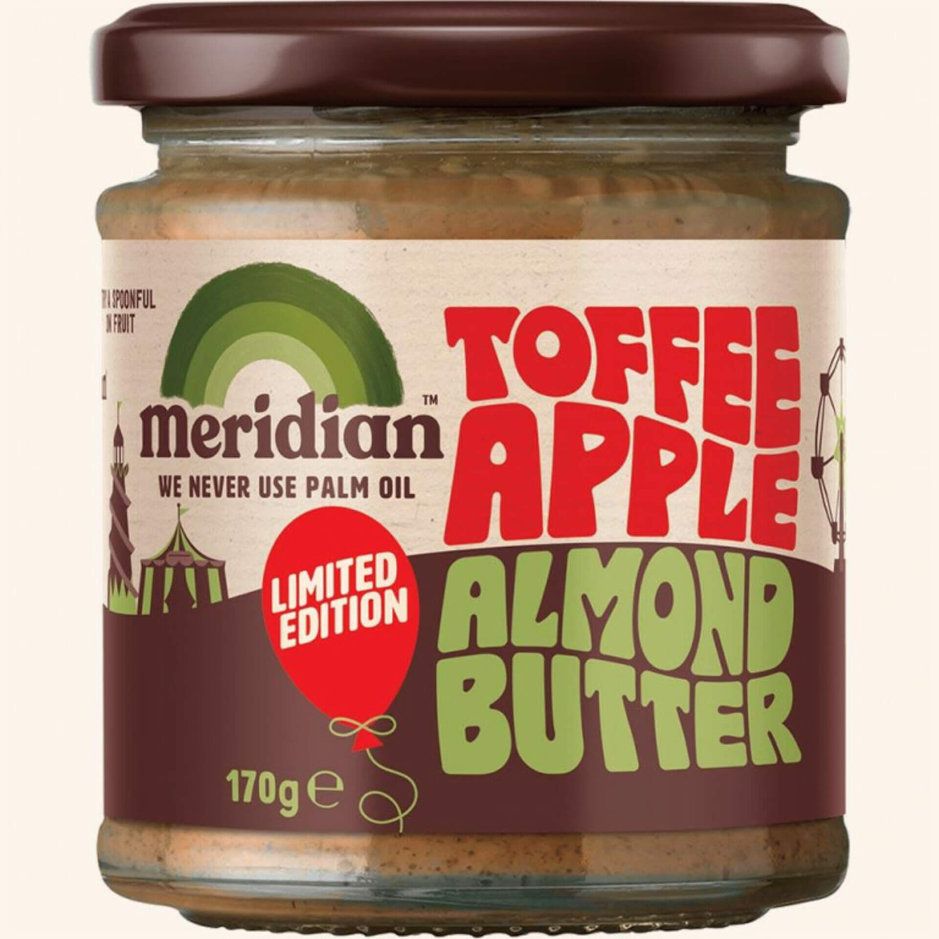 E-shop Meridian Mandlovo karamelovo jablkový krém 170 g