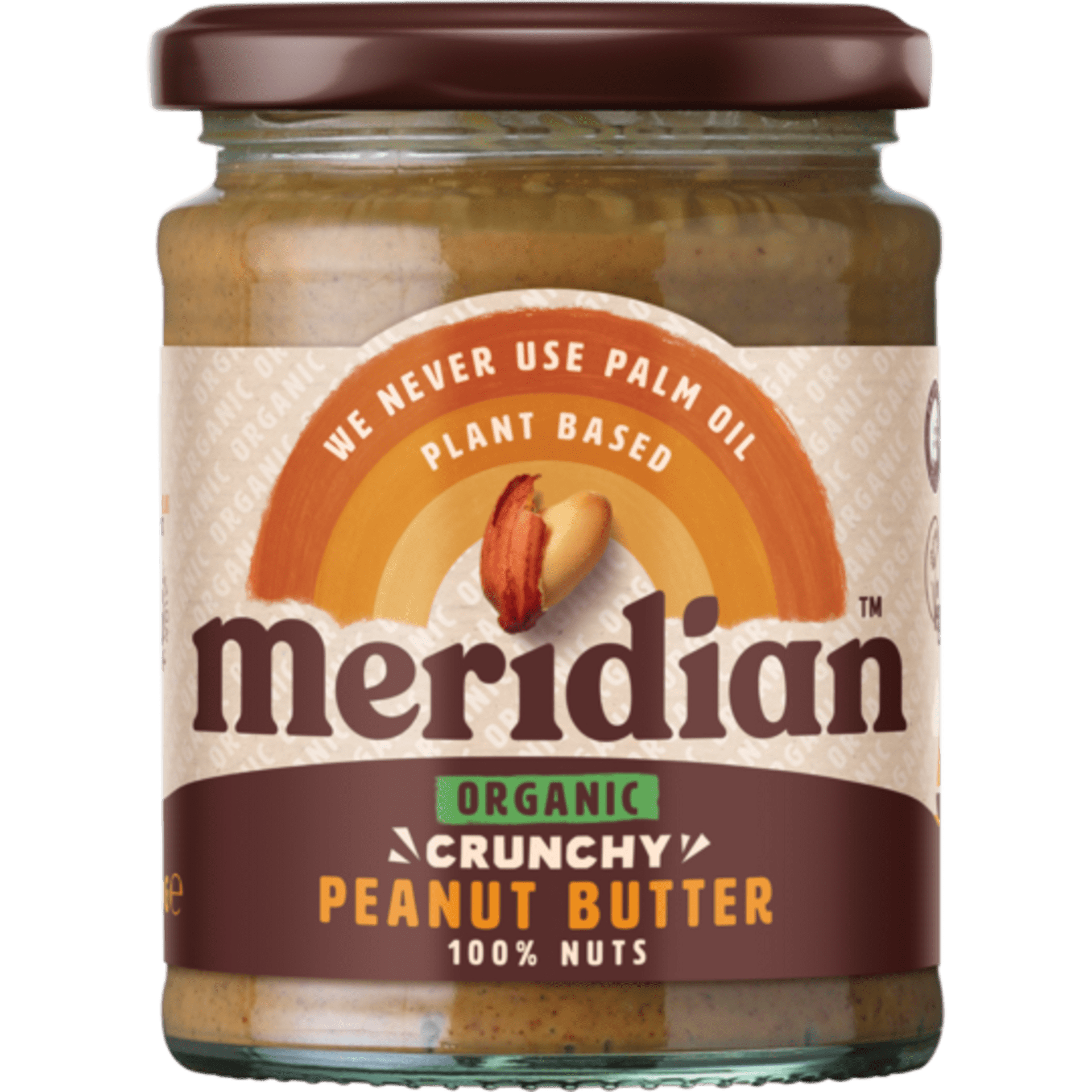 Meridian Organic Arašidové maslo chrumkavé 280 g