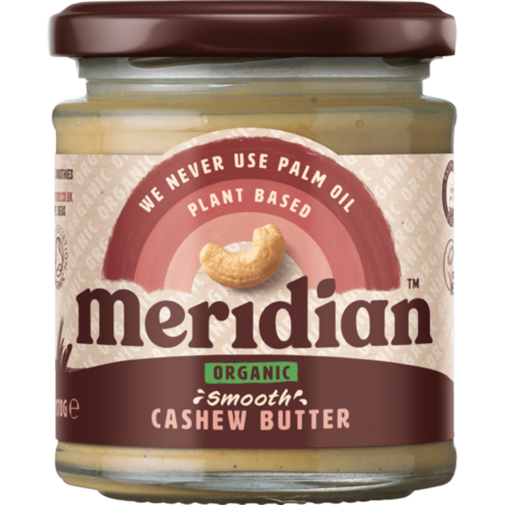 E-shop Meridian Organic maslo z kešu orieškov jemné 170 g