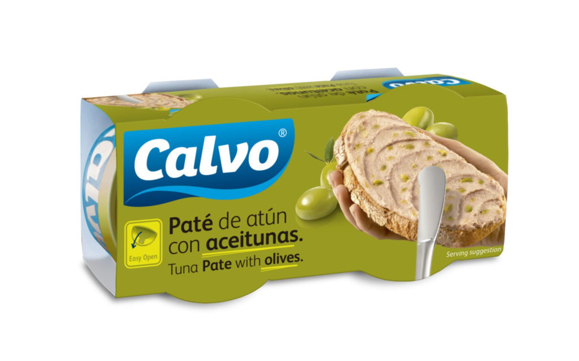 E-shop Calvo tuniakové paté s olivami 2 x 75 g