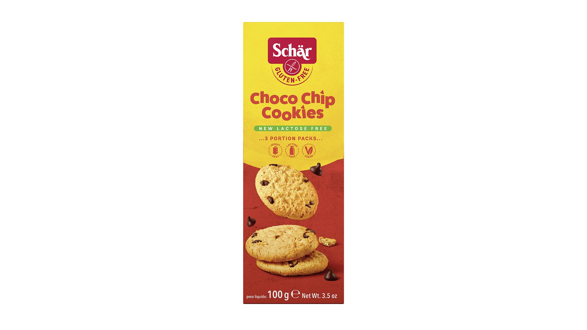 Schär Choko chip cookie bezlepkové 100 g