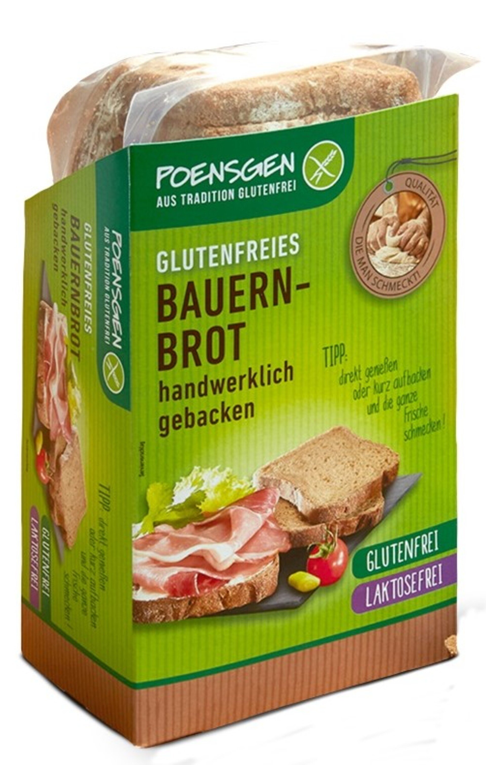 E-shop Poensgen Farmársky krájaný chlieb bez lepku a bez laktózy 400 g