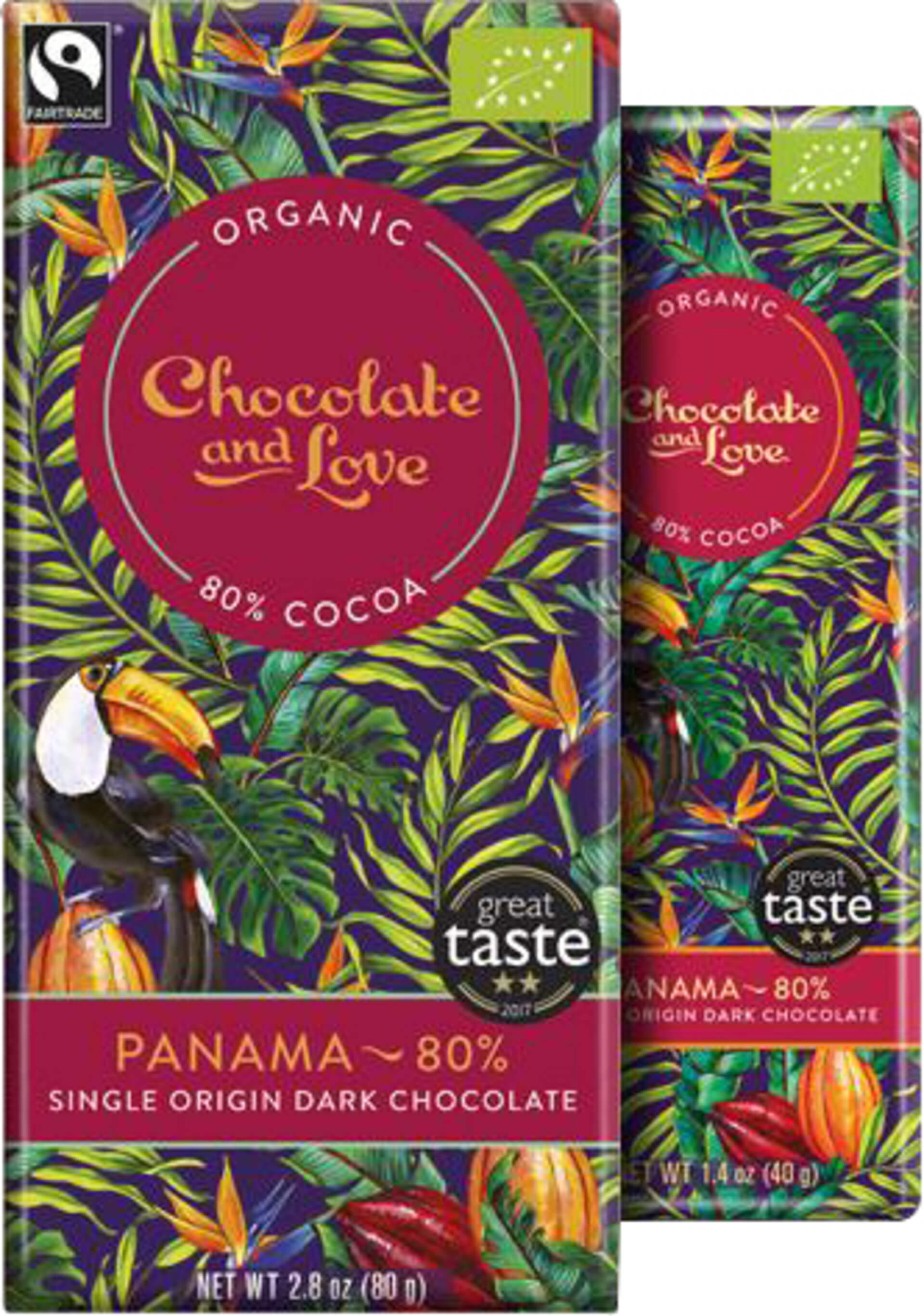 E-shop Chocolate and Love Panama 80% BIO 80 g