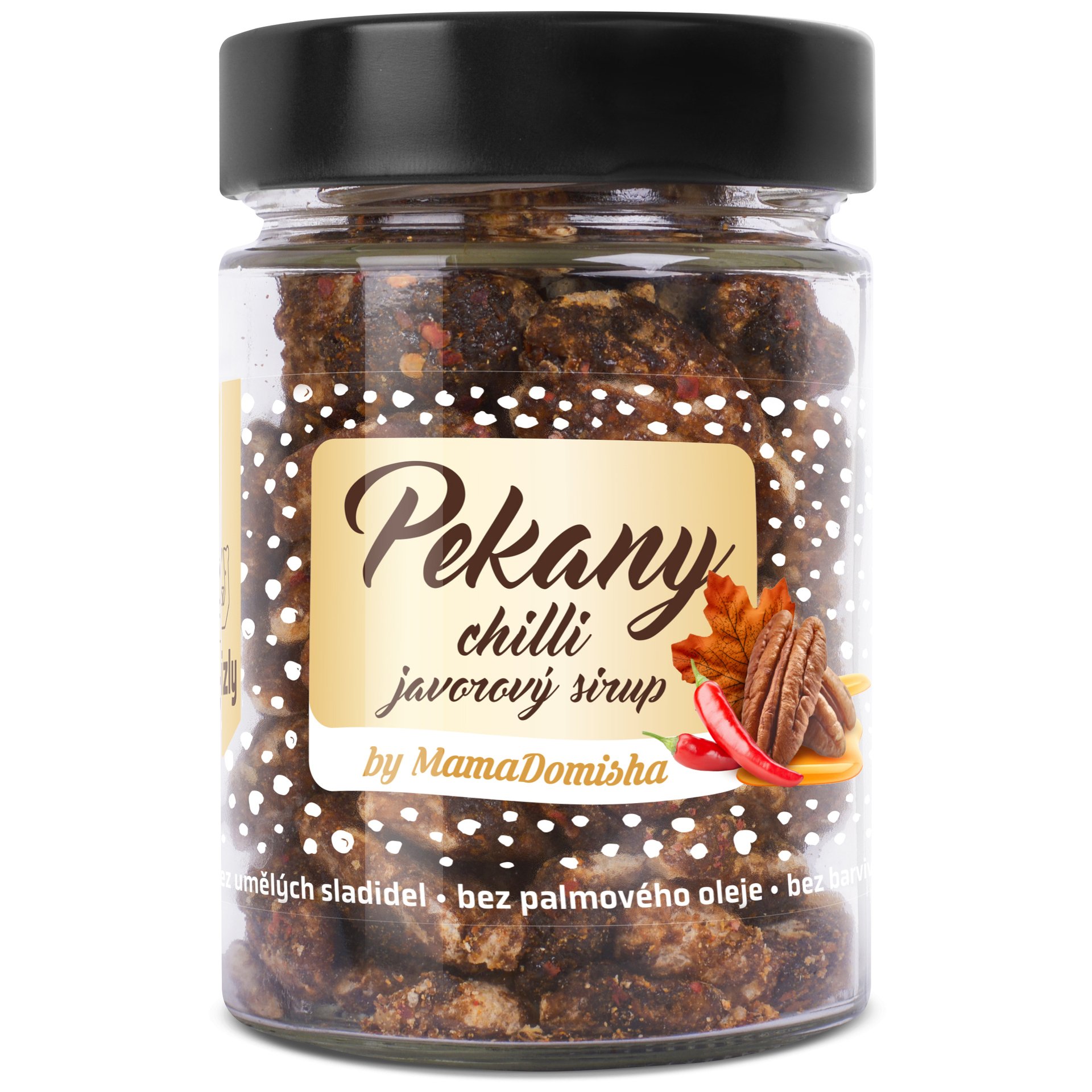 E-shop GRIZLY Pekany chilli javorový sirup by @mamadomisha 150 g