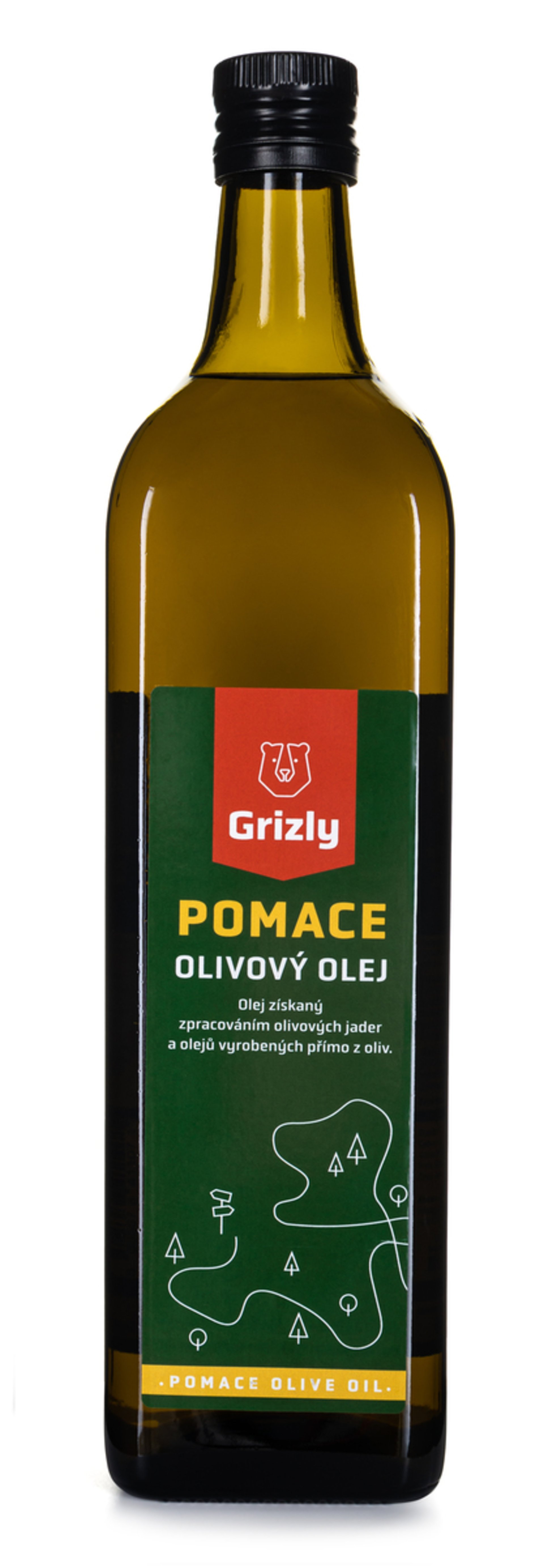 E-shop GRIZLY Olivový olej Pomace 1000 ml