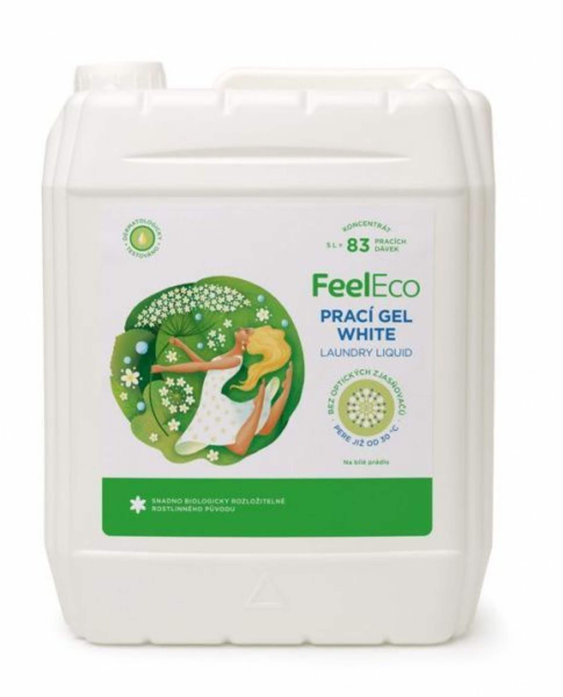 E-shop Feel Eco Prací gél White 5 l