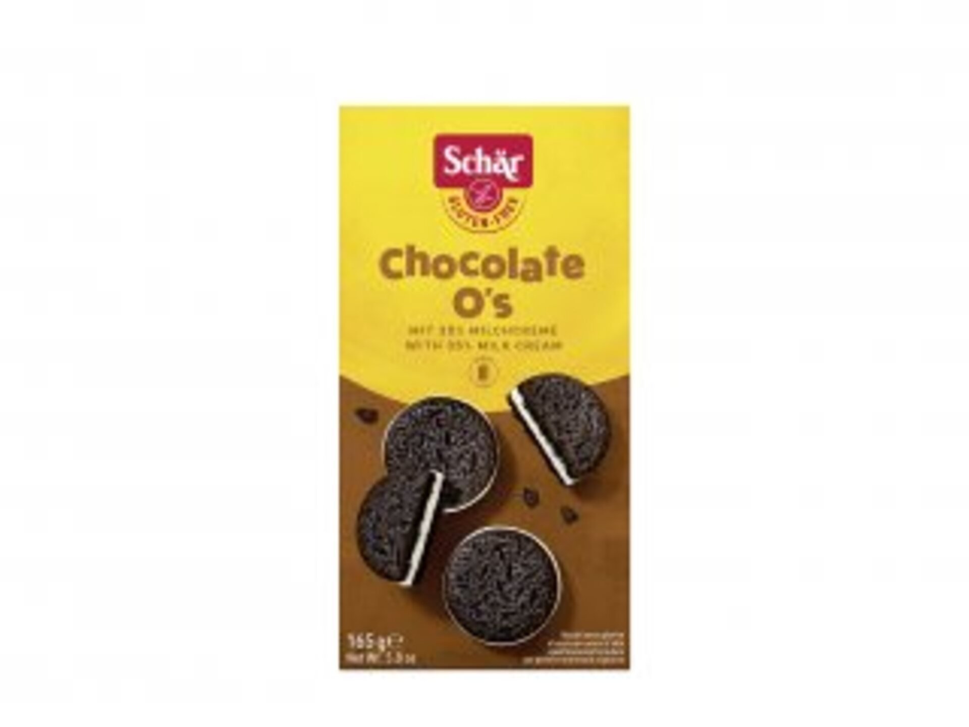 Schär Bezlepkové sušienky Chocolate O's 165 g