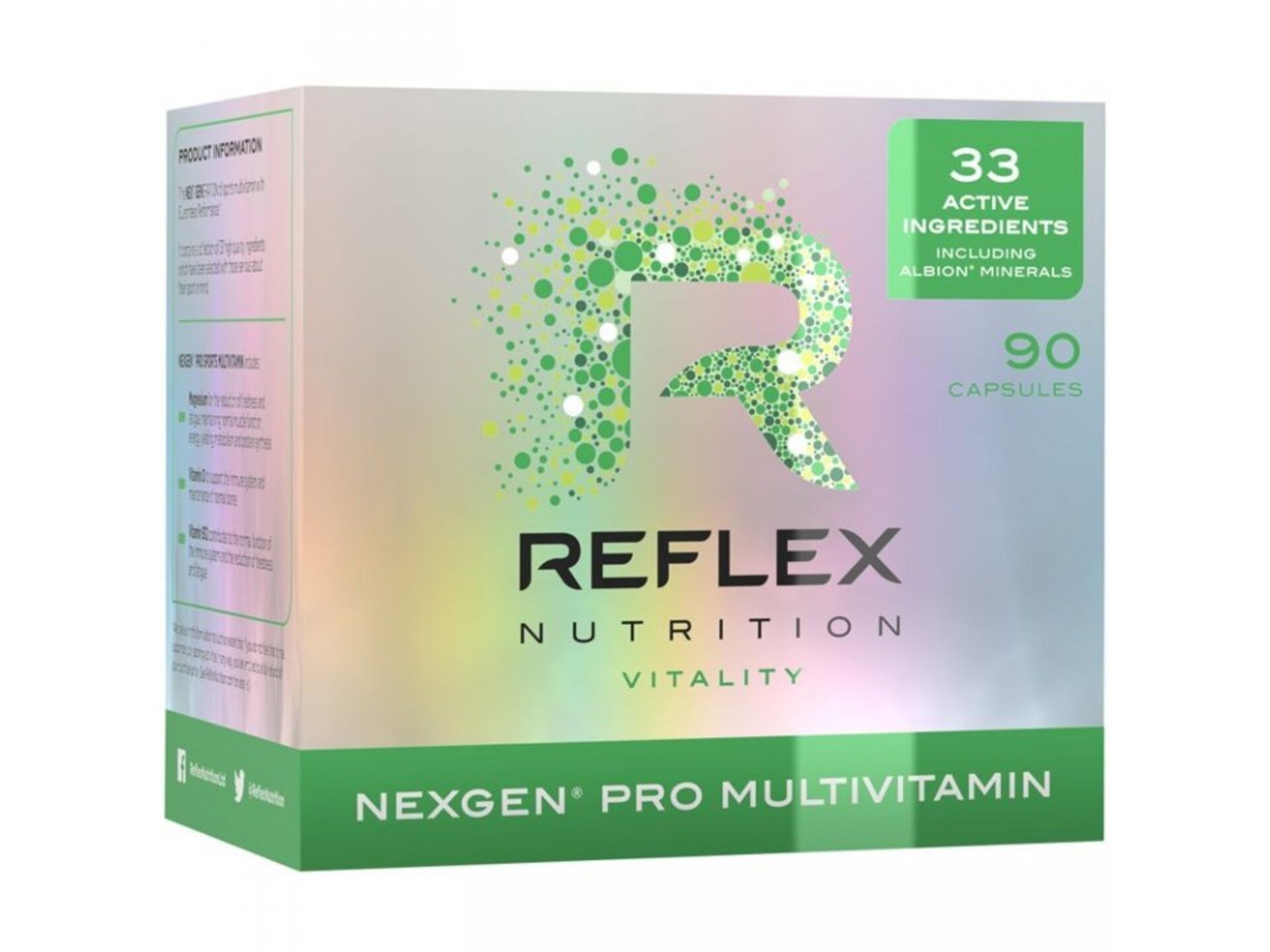 Značka Reflex Nutrition - Nexgen® Pro Multivitamín - Reflex Nutrition, 90cps - Reflex Nutrition Nexgen Pro 90 kapsúl