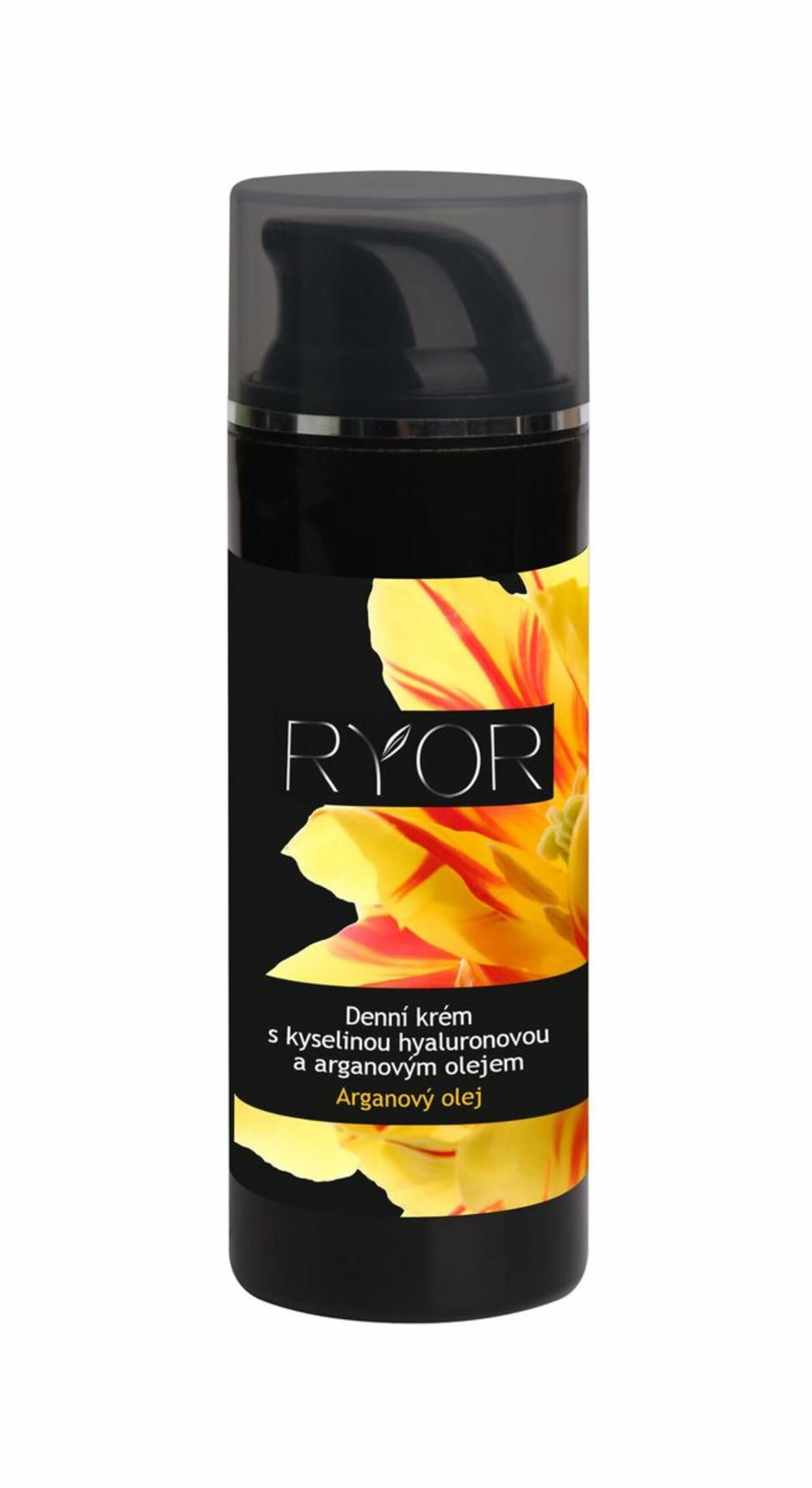 E-shop RYOR Denný krém s kyselinou hyalurónovou a arganovým olejom 50 ml