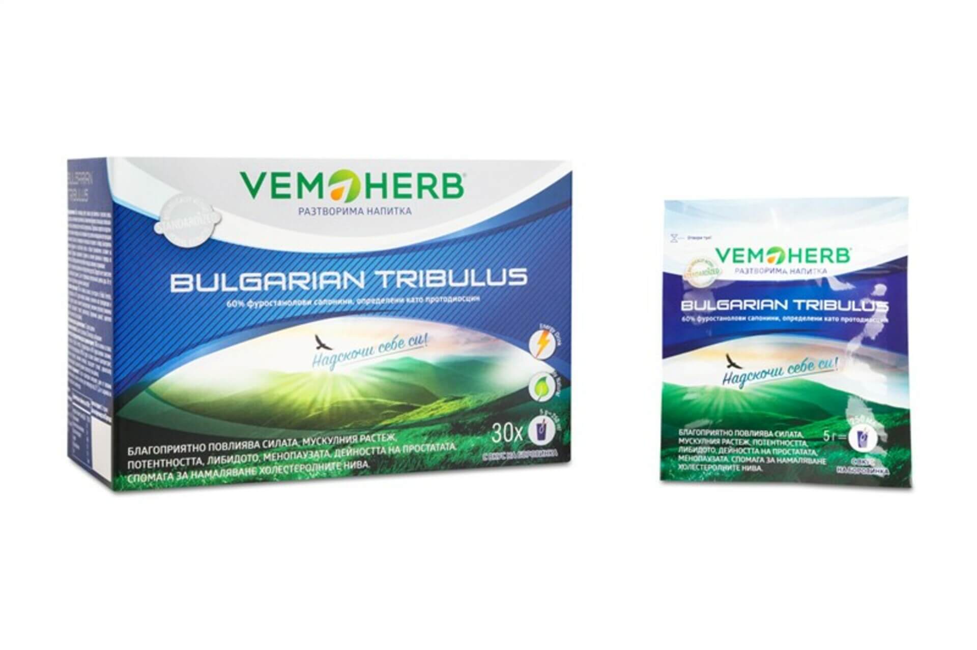 E-shop VemoHerb Tribulus Terrestris Instant drink 30 x 5 g