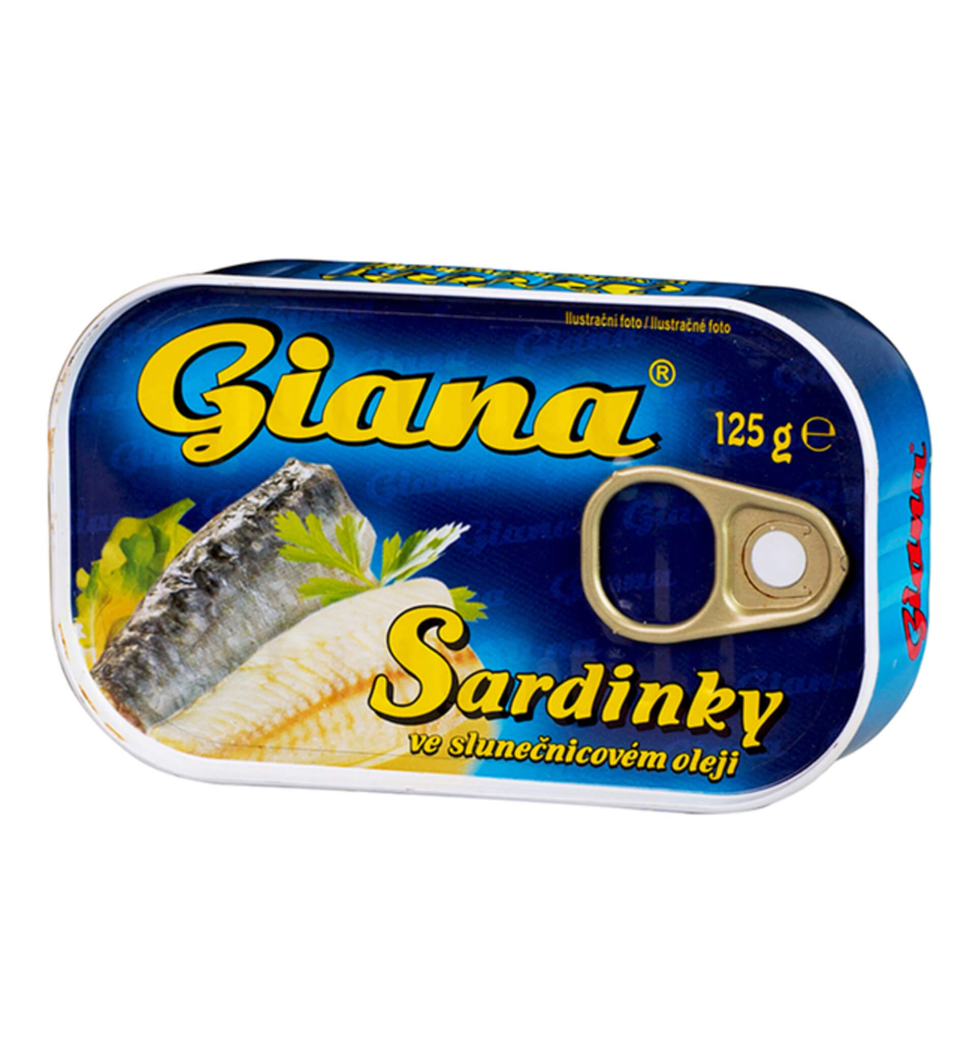 E-shop Giana Sardinky v oleji 125 g
