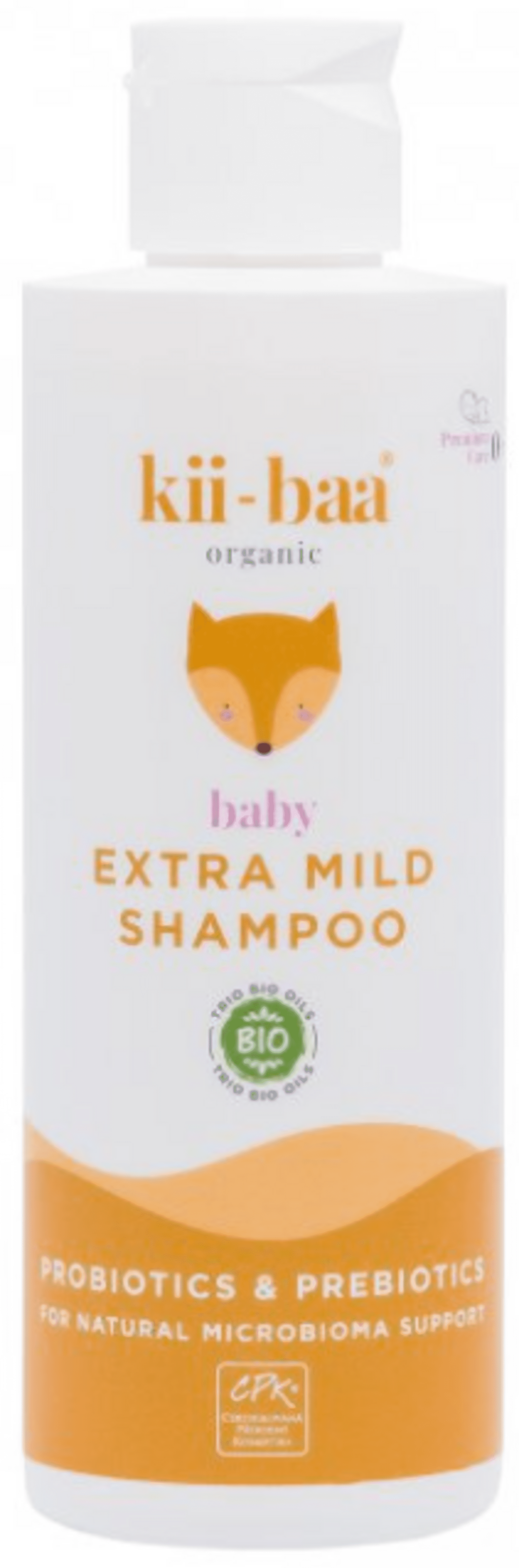 E-shop Kii-baa organic Extra jemný šampón 0+ s pre a prebiotikami 200 ml