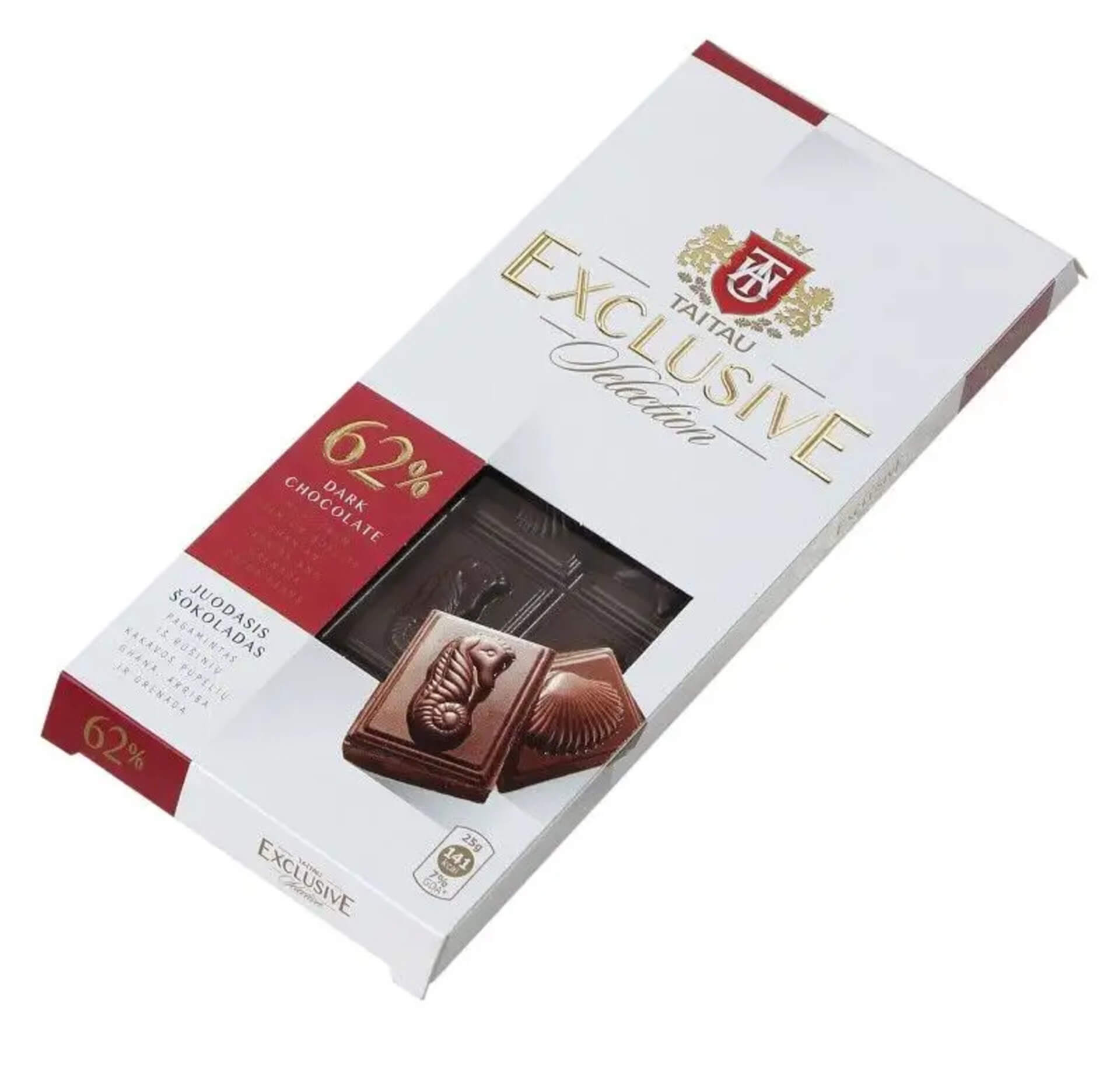 E-shop Taitau Exclusive Selection Horká čokoláda 62% 100 g