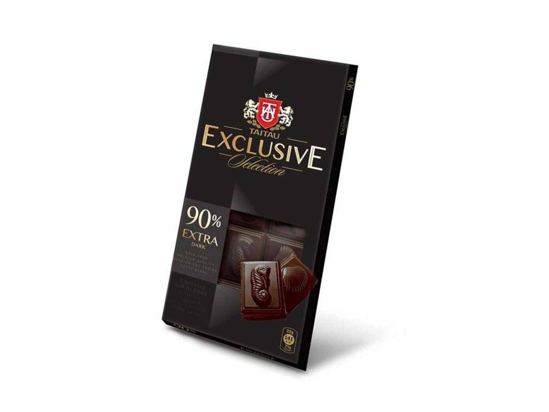 E-shop Taitau Exclusive Selection Horká čokoláda 90% 100 g