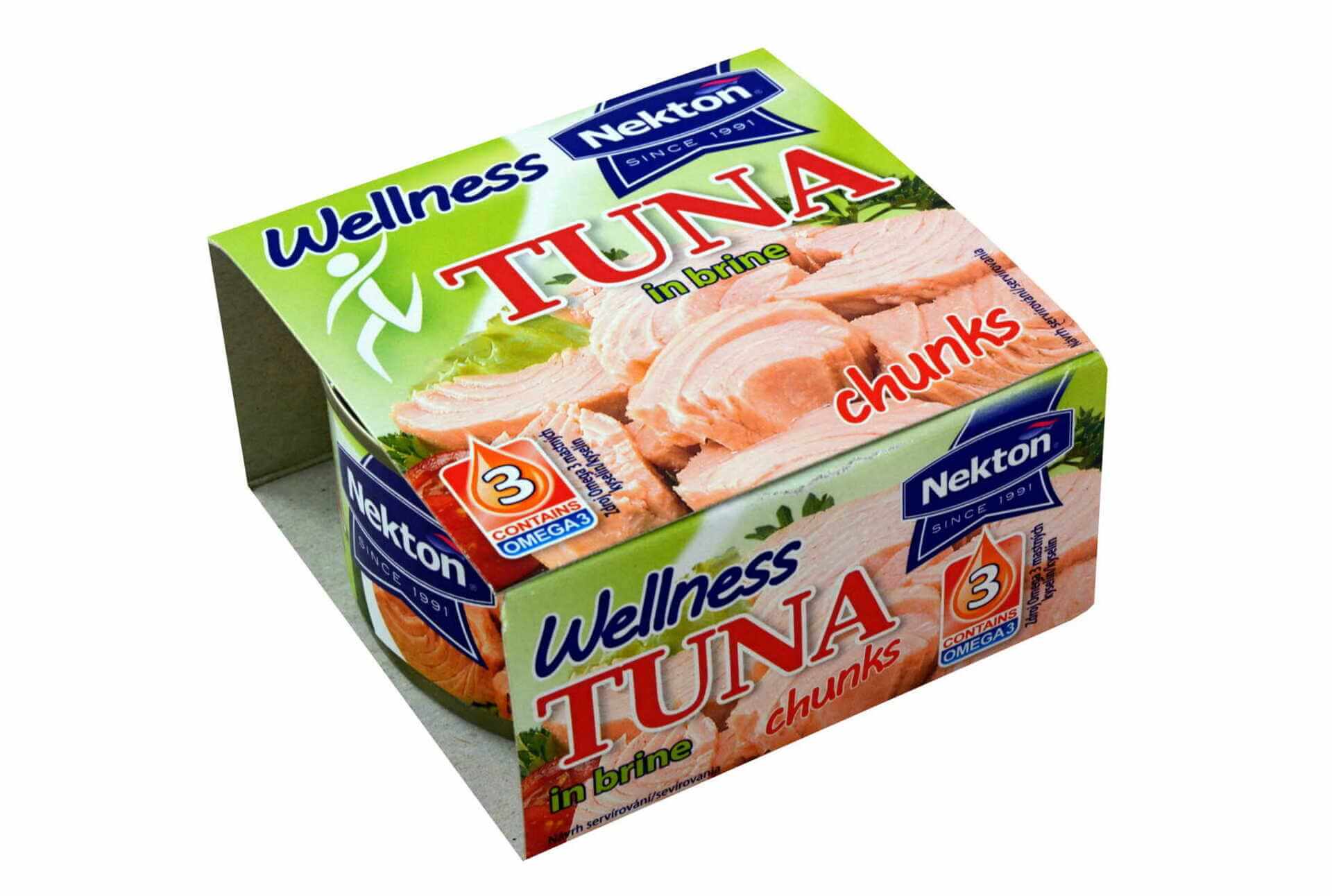 Nekton Tuniak vo vlastnej šťave Wellness - kúsky 185 g