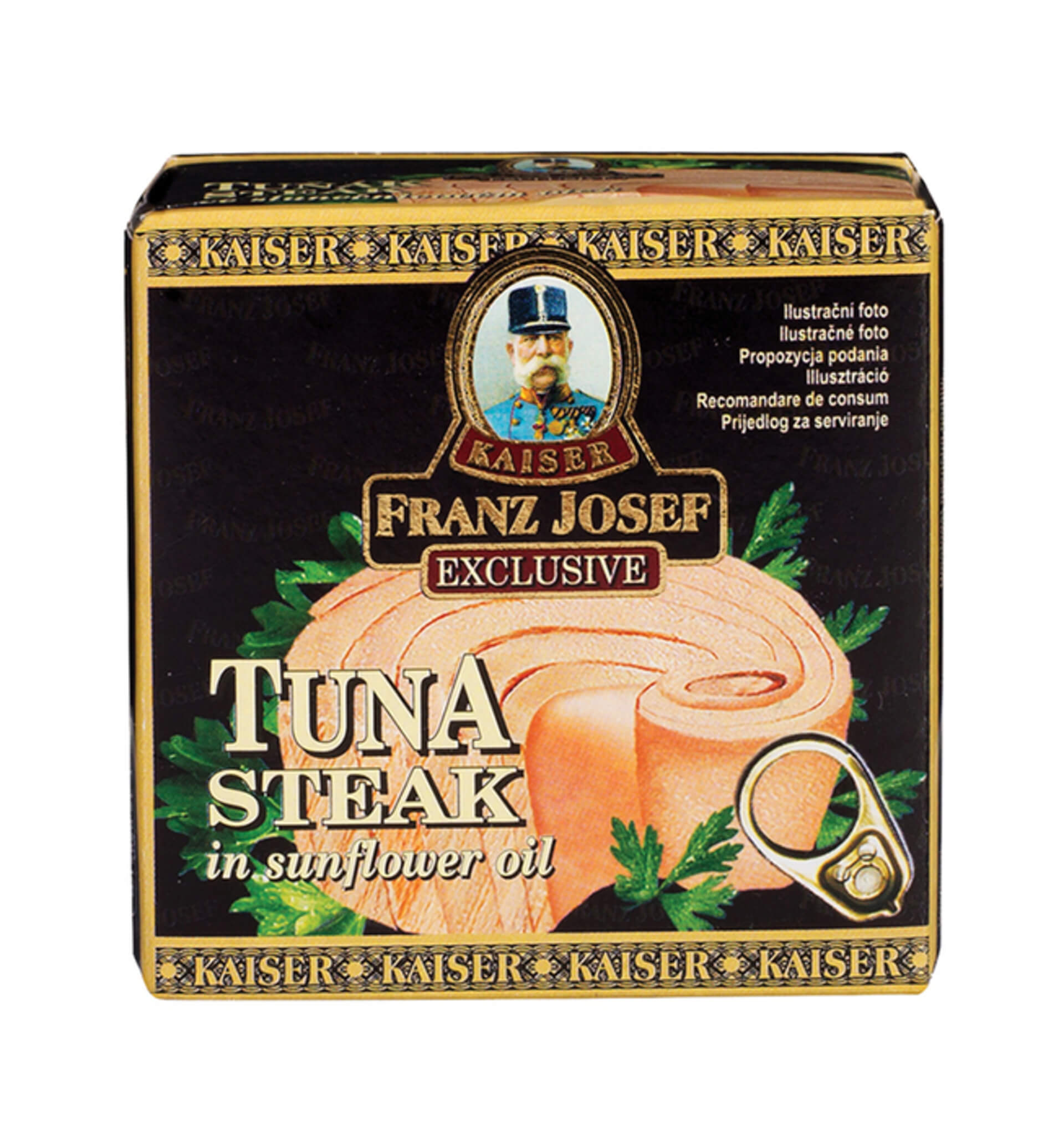 E-shop Franz Josef Kaiser Tuniak steak v slnečnicovom oleji 80 g