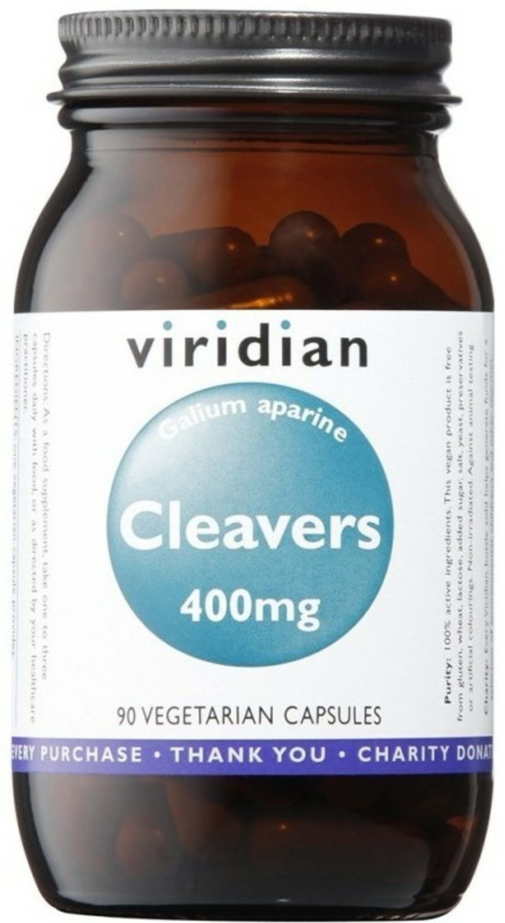 E-shop Viridian Cleavers 400mg 90 kapslí