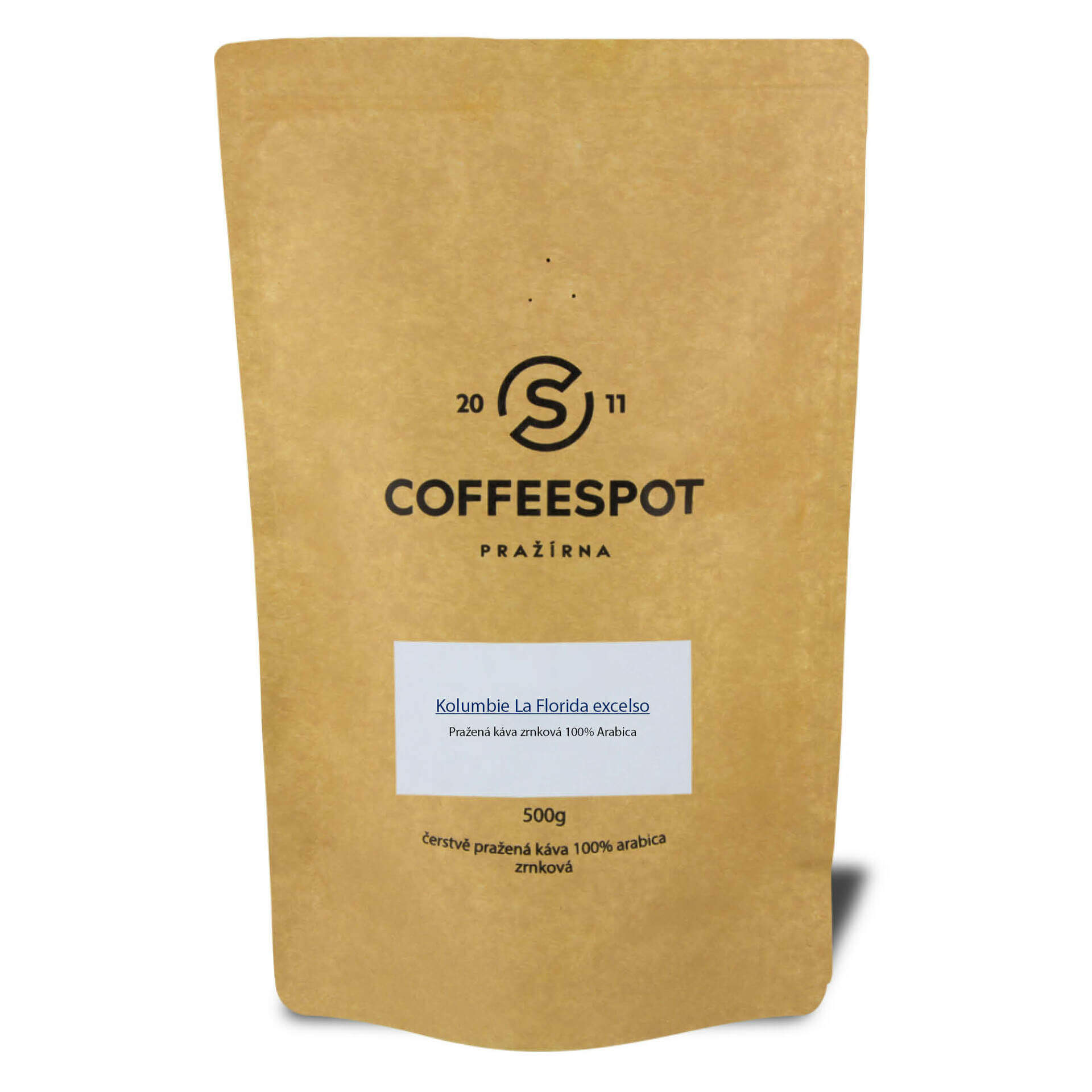 E-shop Coffeespot Kolumbia La Florida Excelsa 500 g