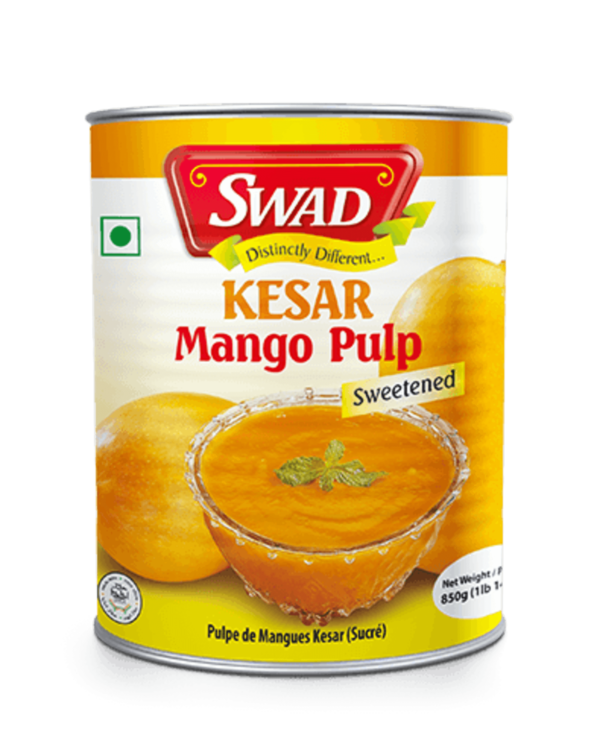 E-shop Swad Mango Pulp Kesar 850 g mangové pyré