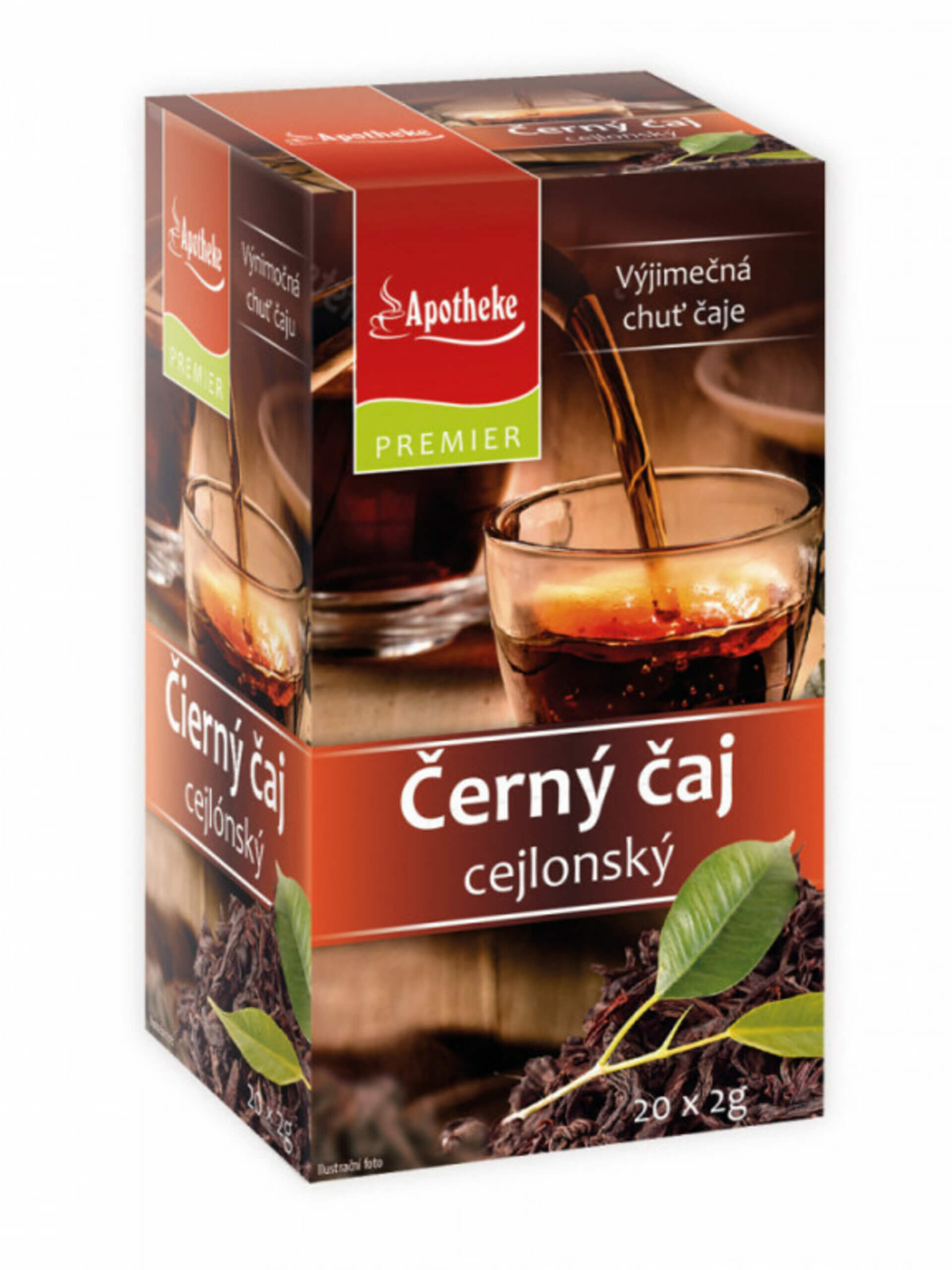 E-shop Apotheke Čierny čaj Ceylon 20 x 2 g