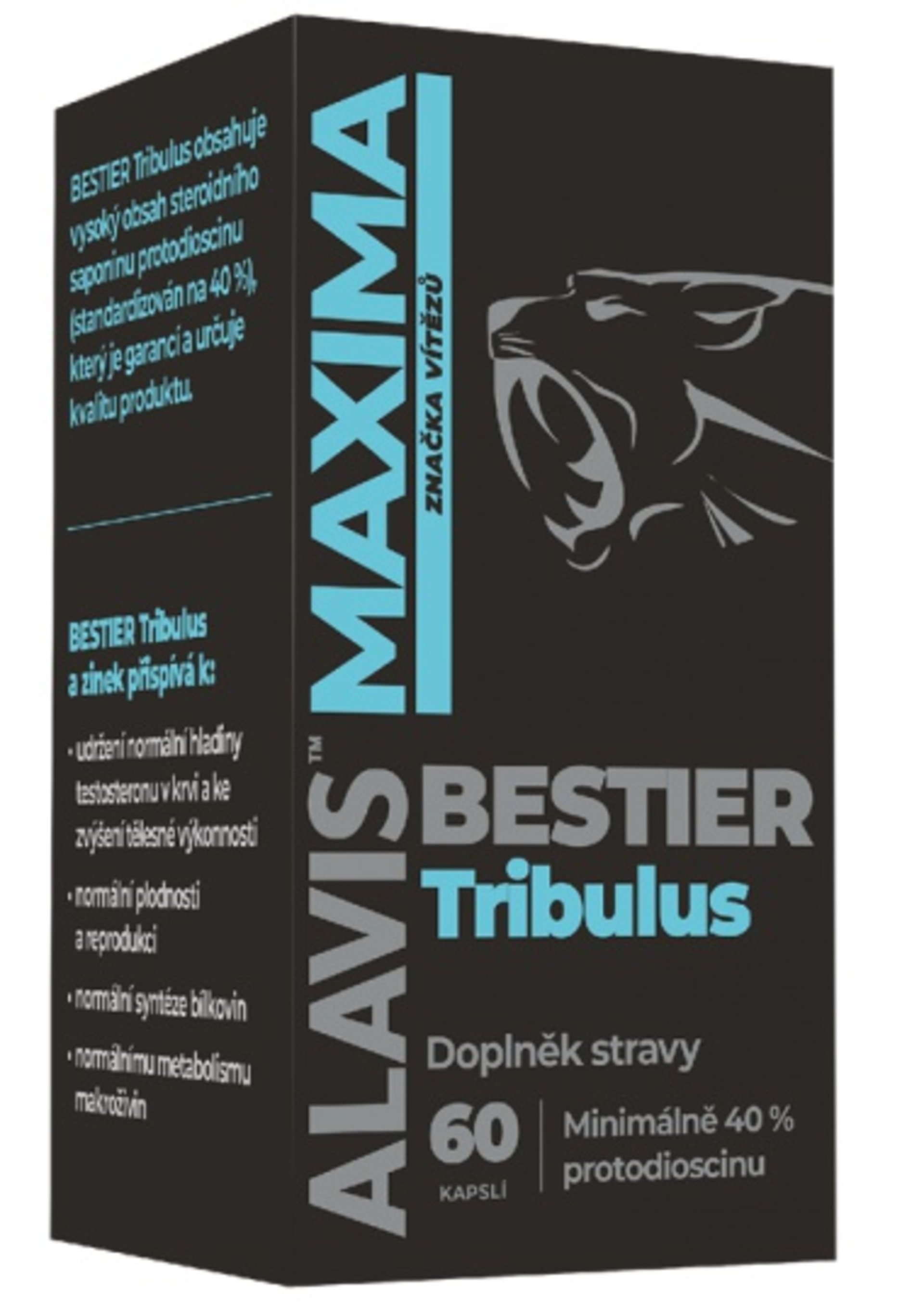 E-shop Alavis Maxima bestier Tribulus 60 kapslí