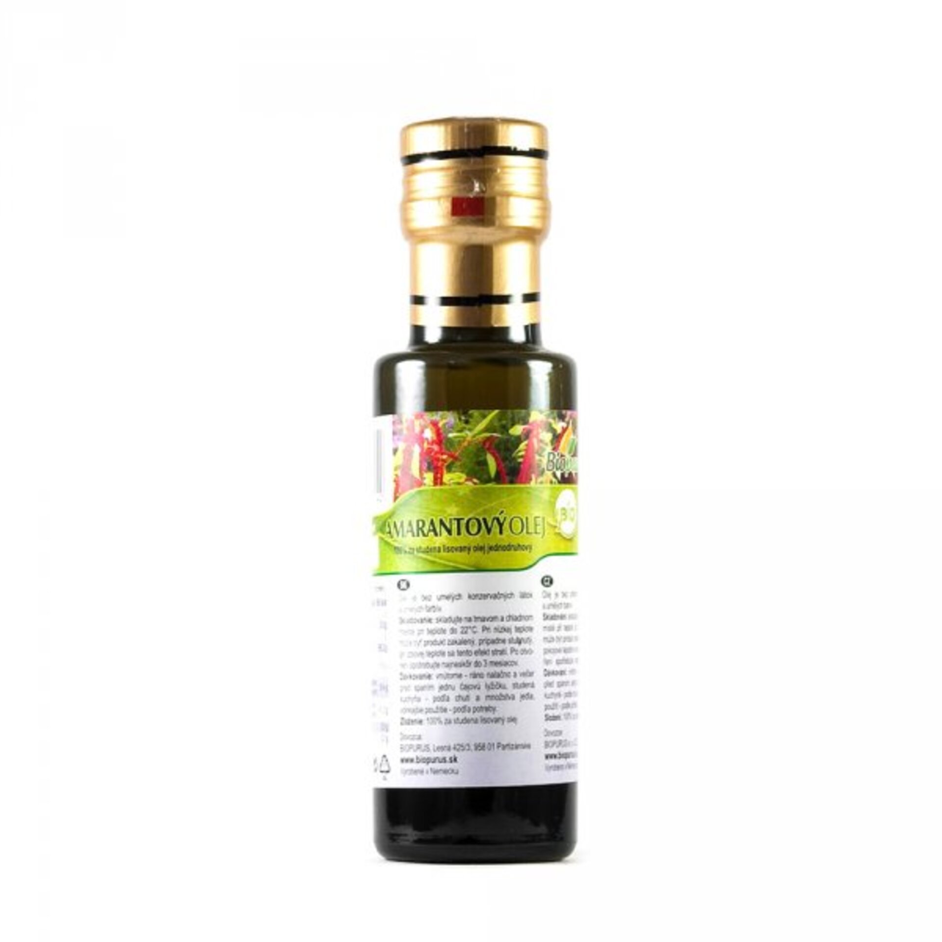 E-shop Biopurus Amarantový olej BIO (Macerát) 100 ml